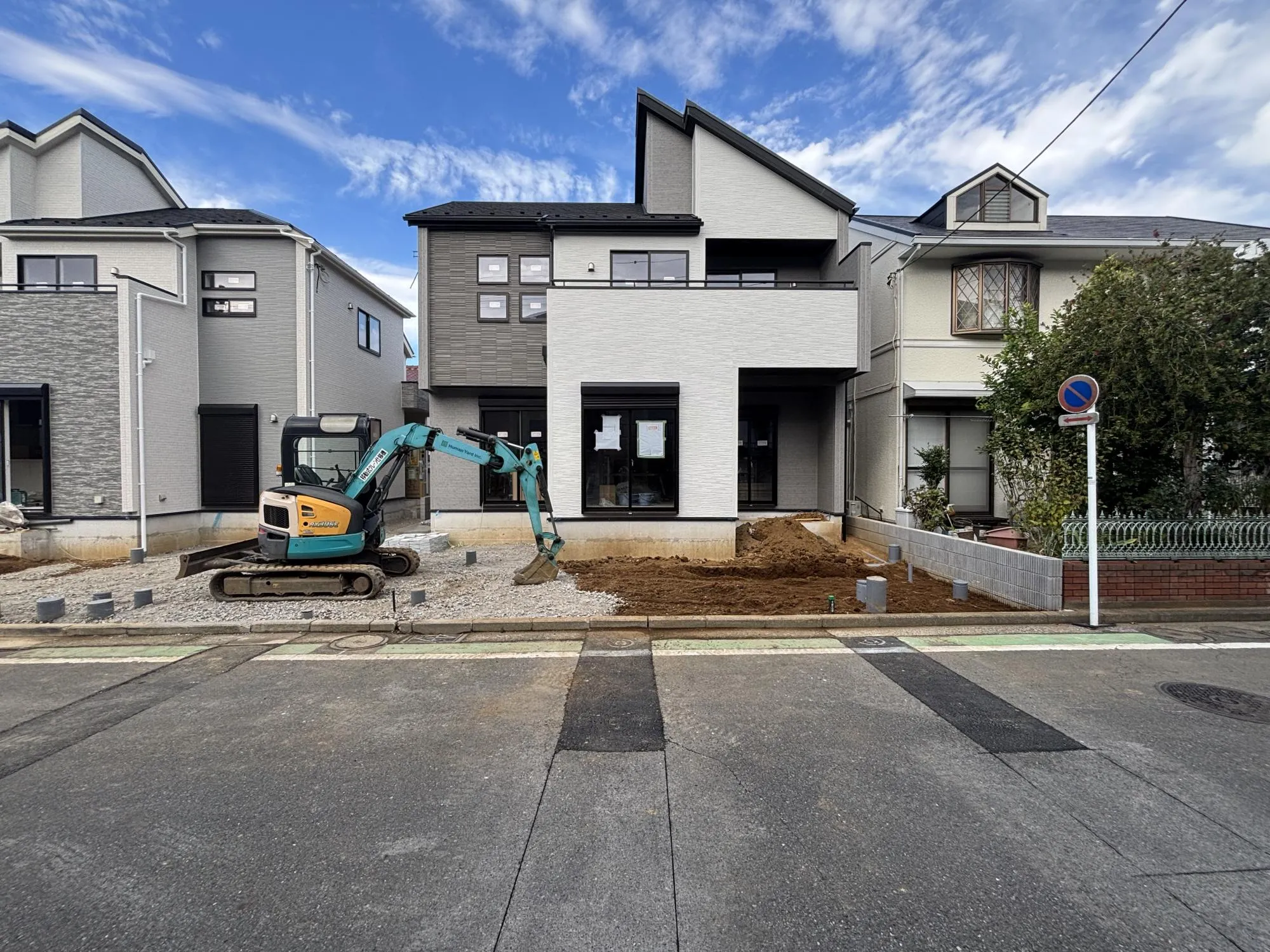 【現地写真※2号棟建築予定地】