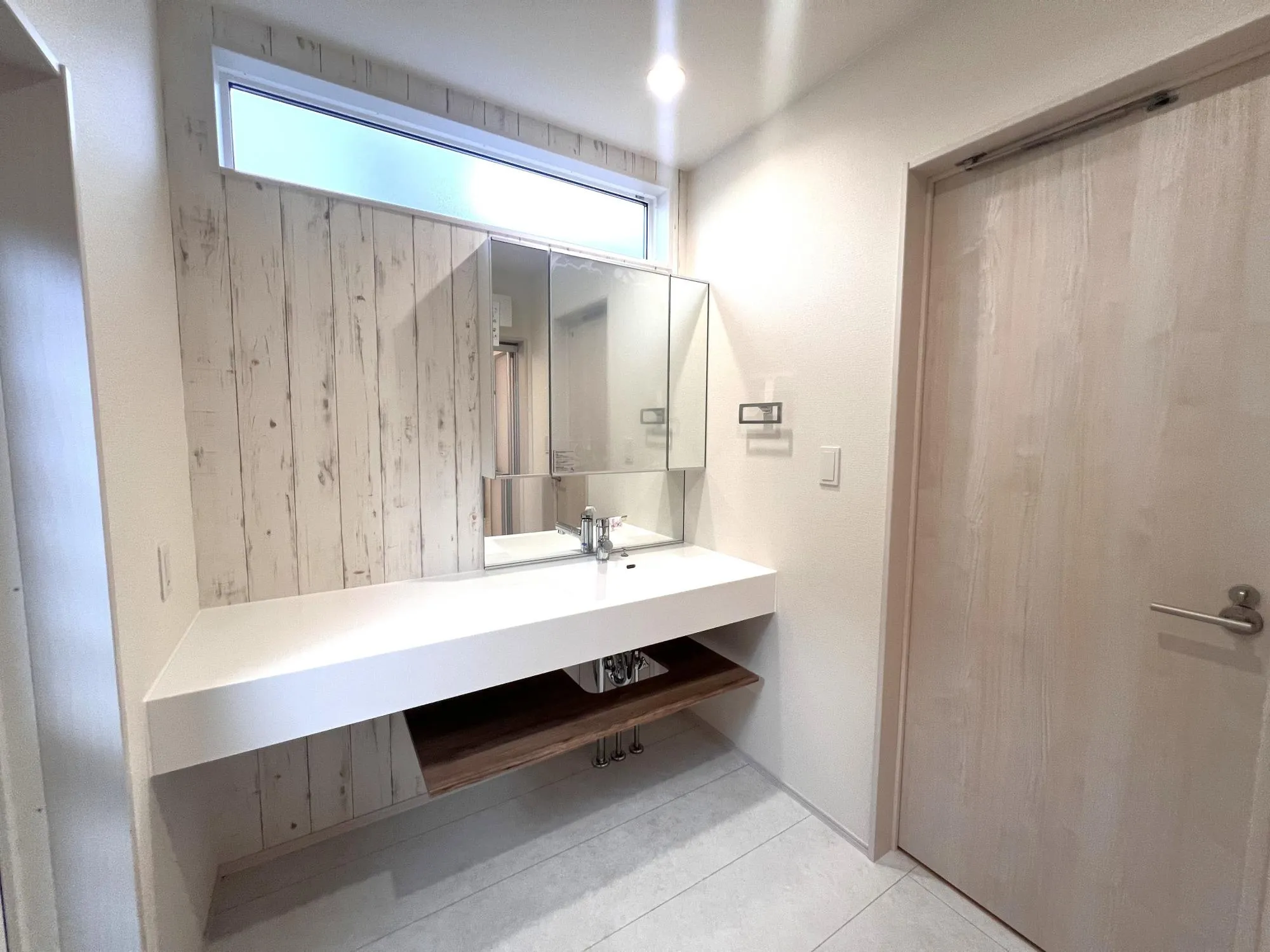 洗面台　①号棟　2025年12月撮影