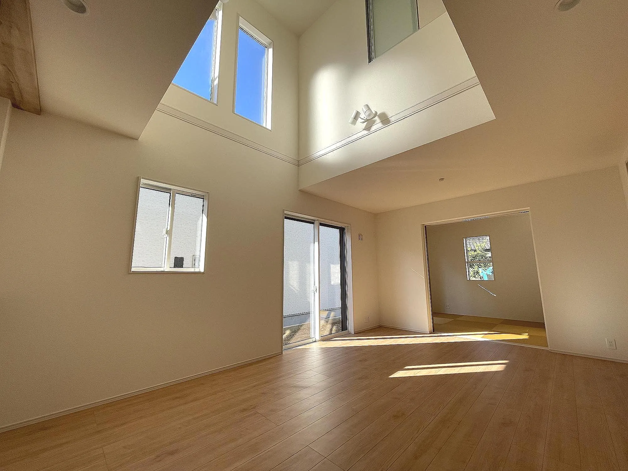 3号棟リビング吹抜け