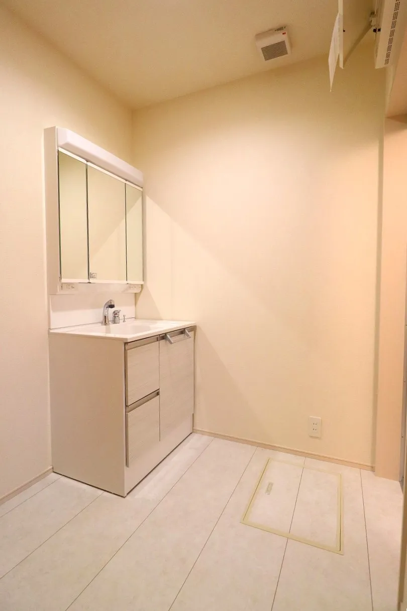 【1号棟洗面所】