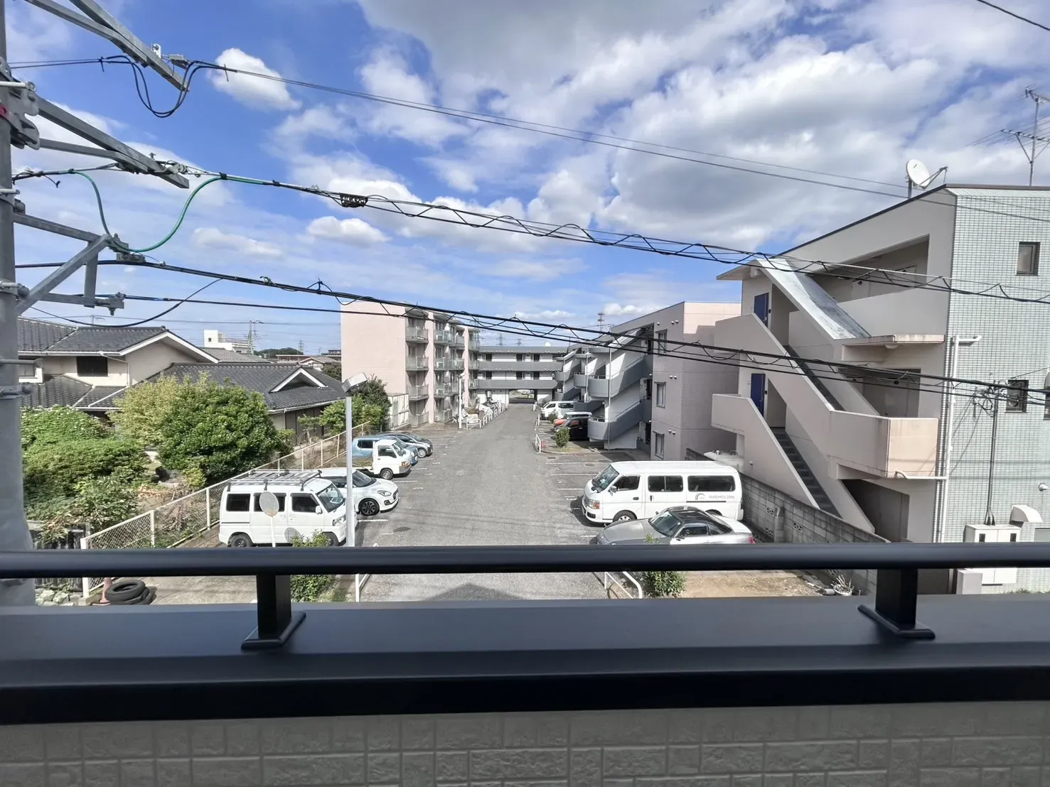 【バルコニーからの眺望】