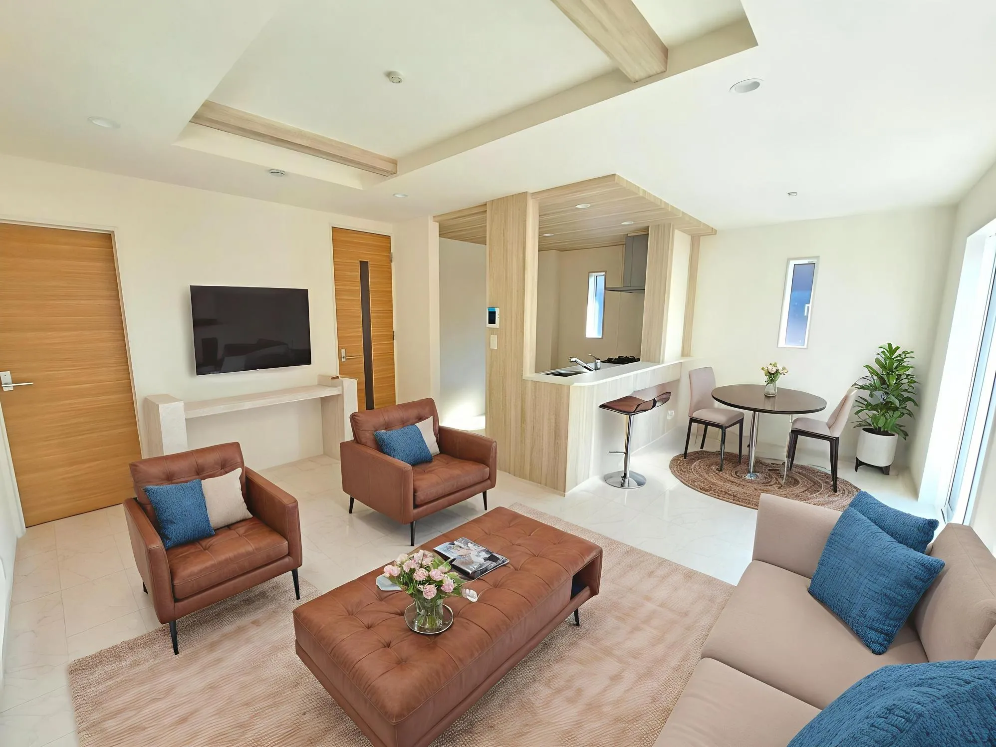 ■LDK(イメージ)※CGで加工しております。家具付き物件ではございません。