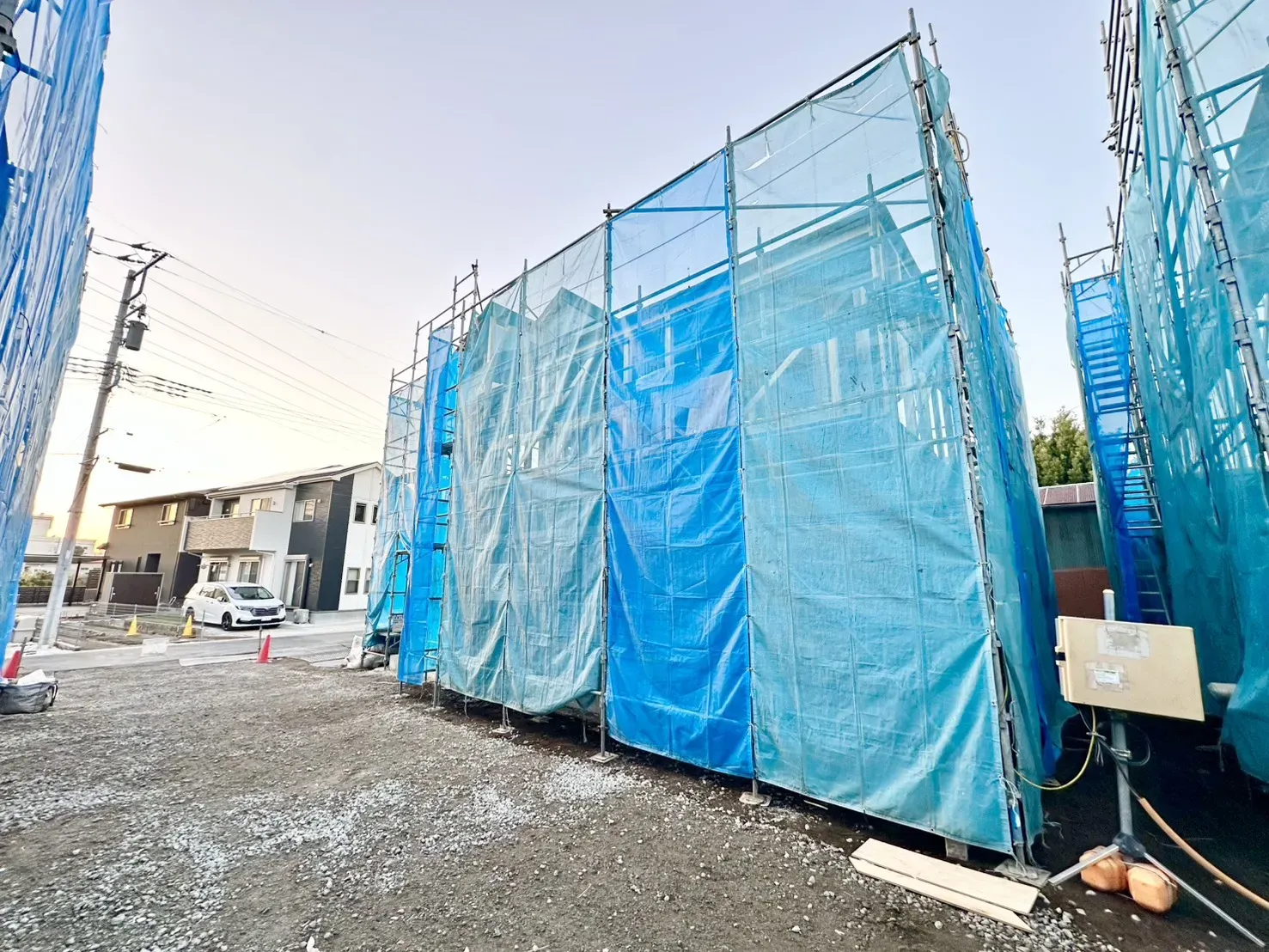 1号棟(11/30撮影)