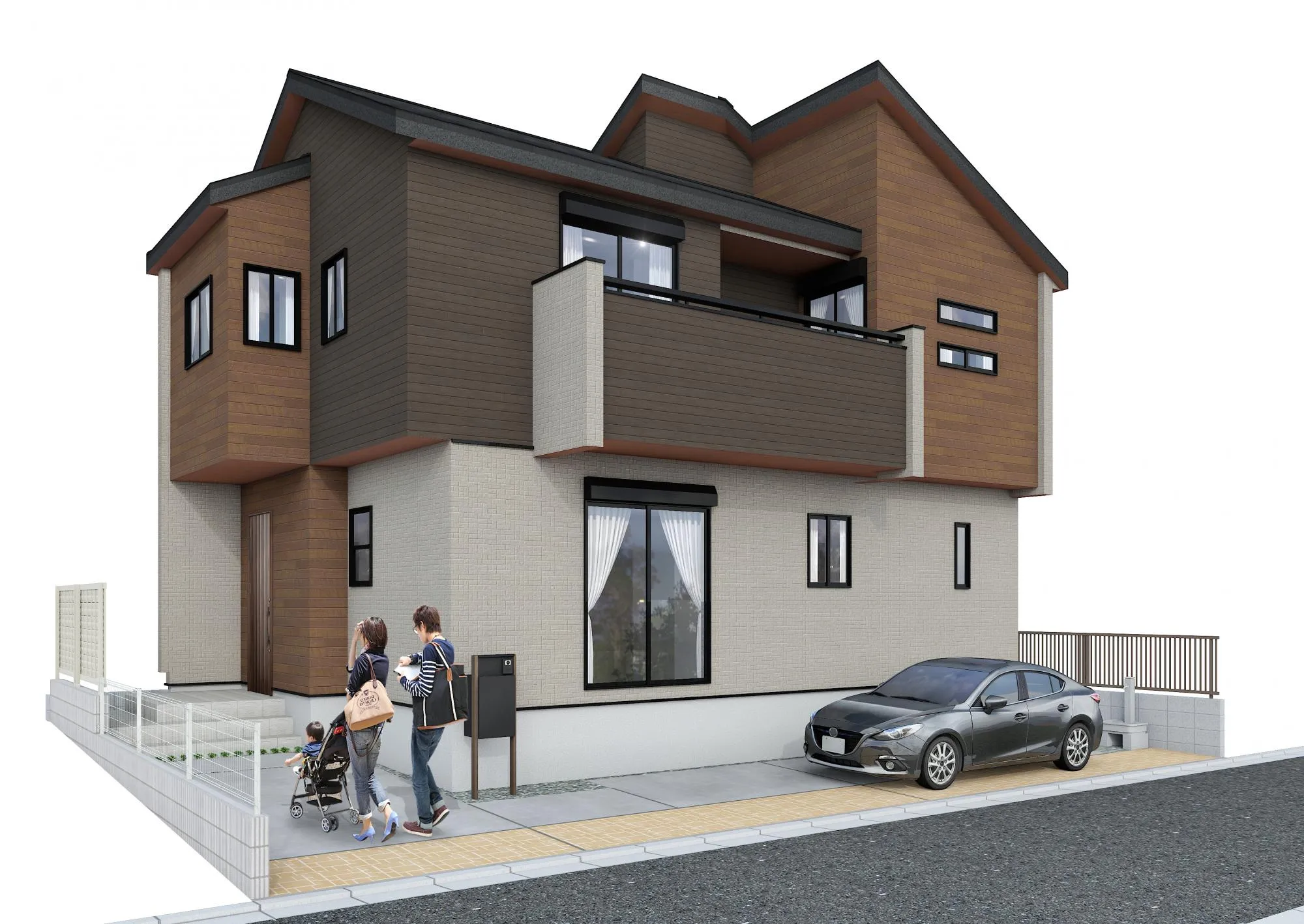 外観完成予想図