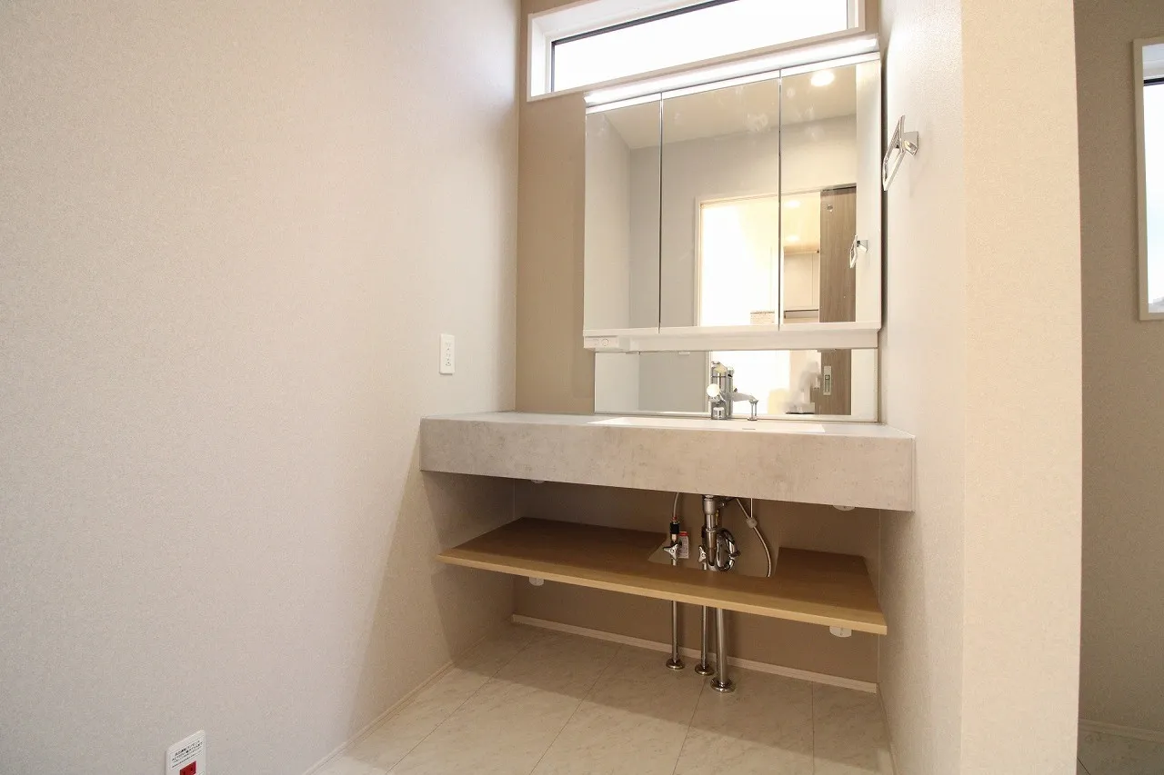 1号棟　洗面室(2025年12月撮影)