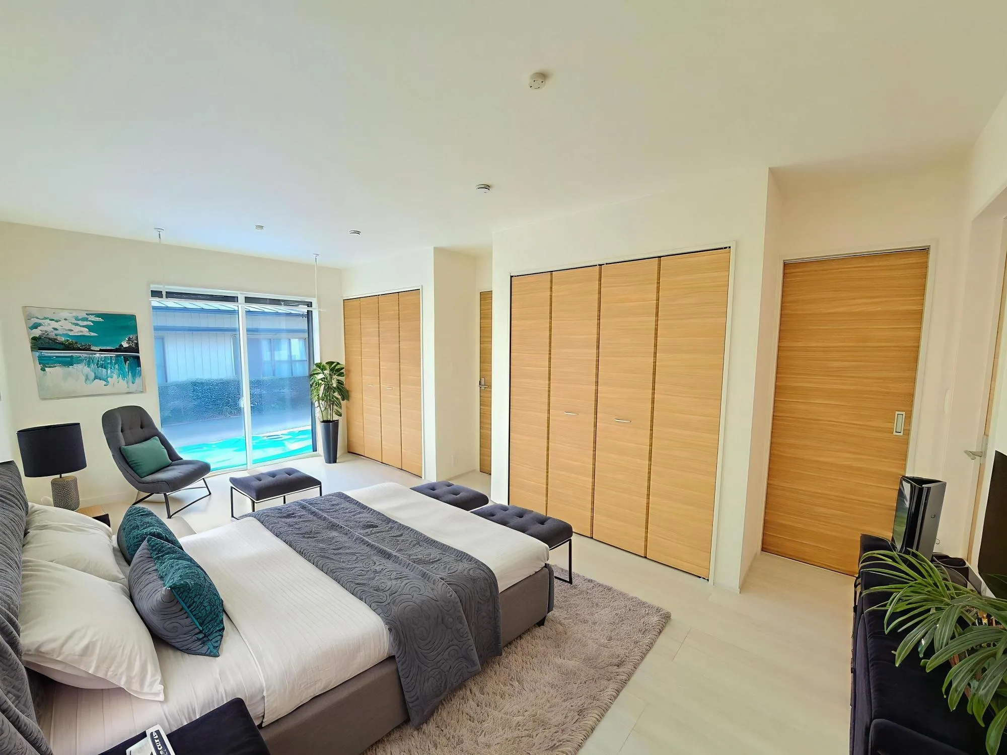 ■洋室(イメージ)CGで加工しております。家具付き物件ではございません。