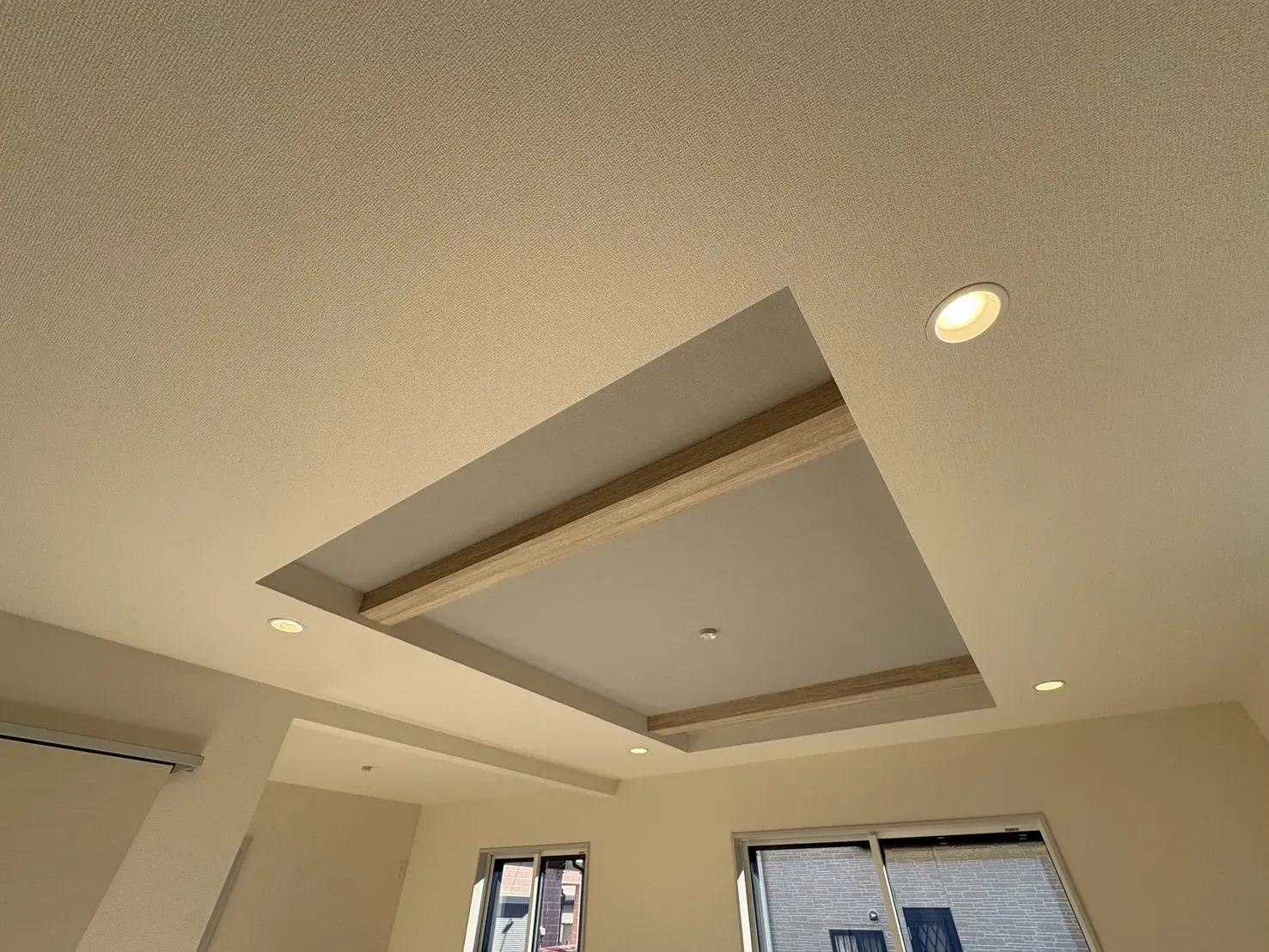 【折上天井】開放感あふれる折上天井♪