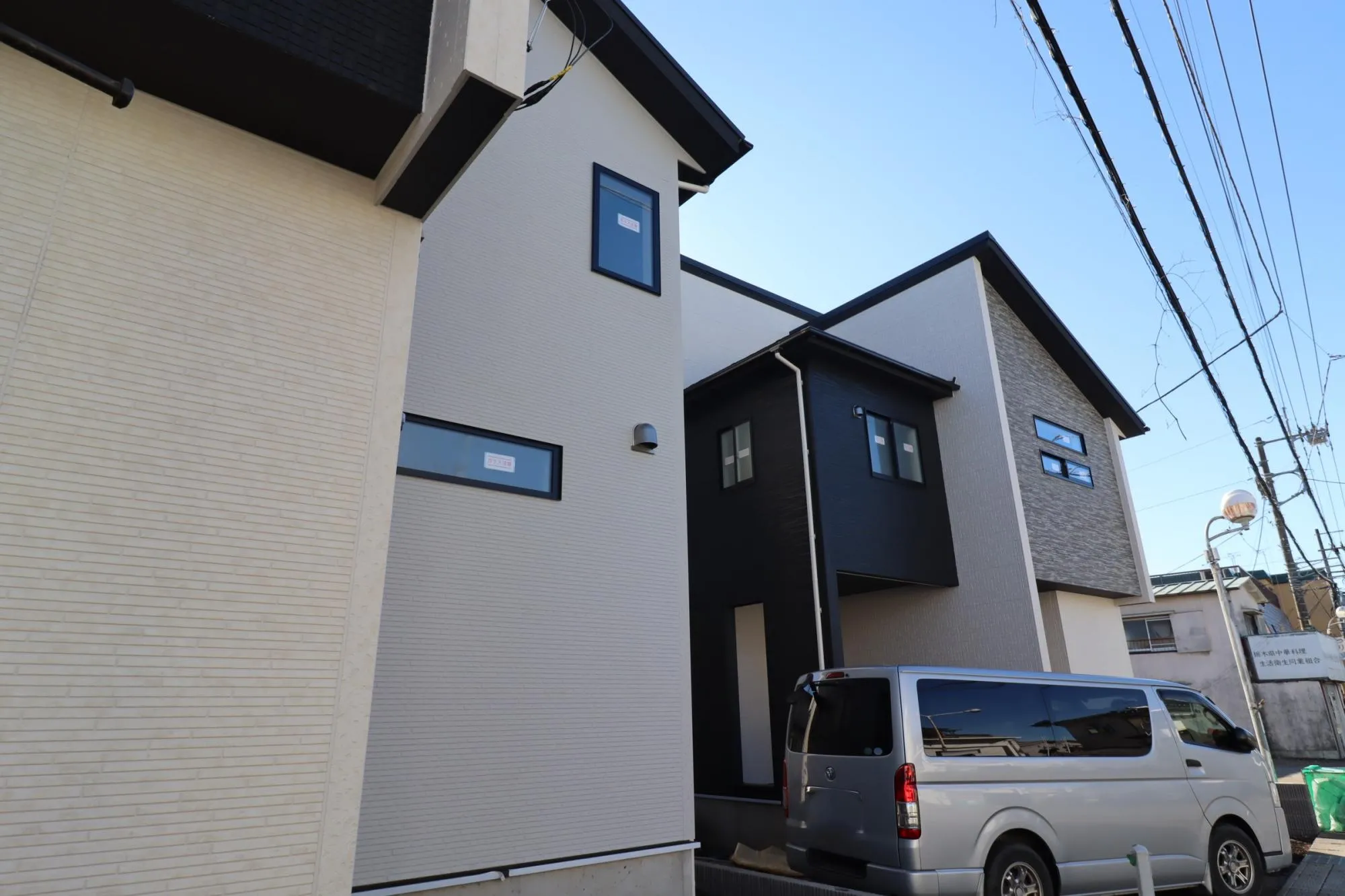 1号棟　外観(建築中)
※2026年1月12日現在