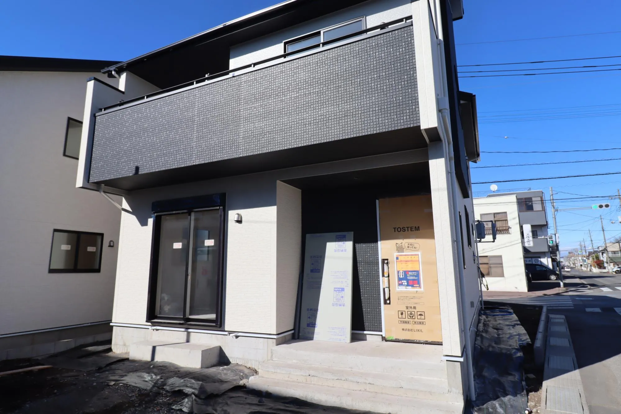 2号棟 外観(建築中)
※2026年1月12日現在