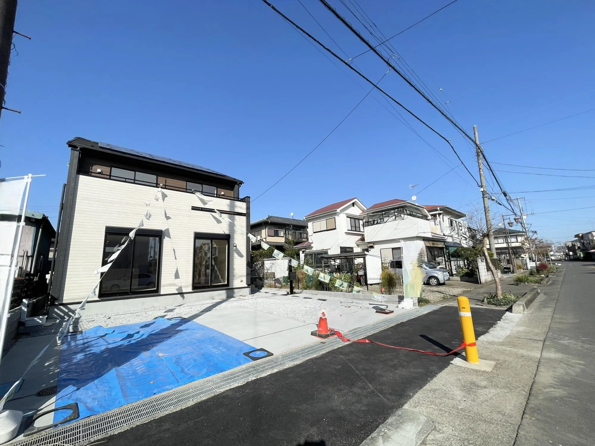 外観完成予想図となります。