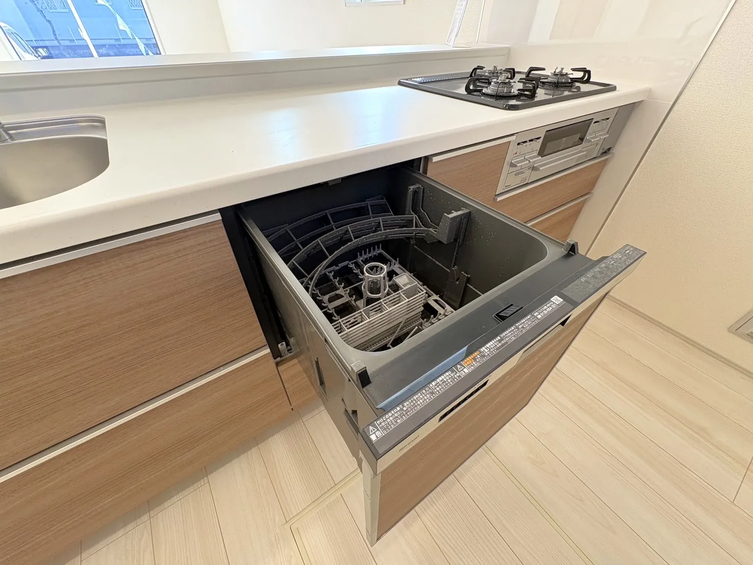 【食洗器】便利な乾燥機能付き♪