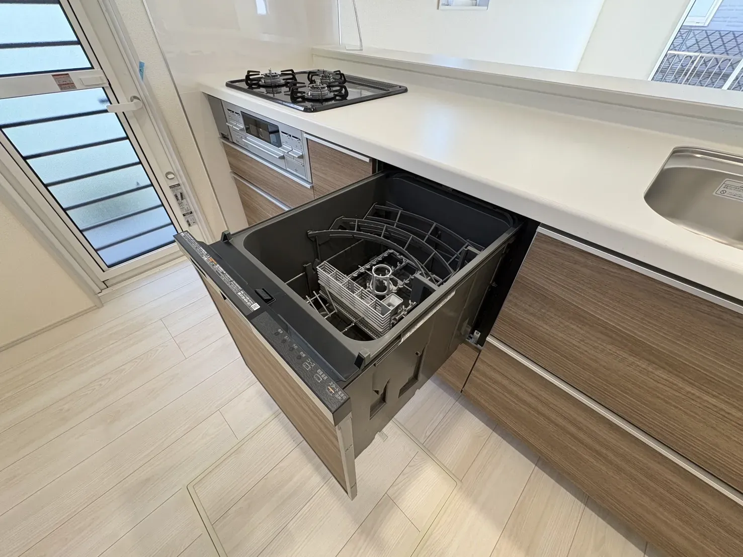 【食洗器】便利な乾燥機能付き♪