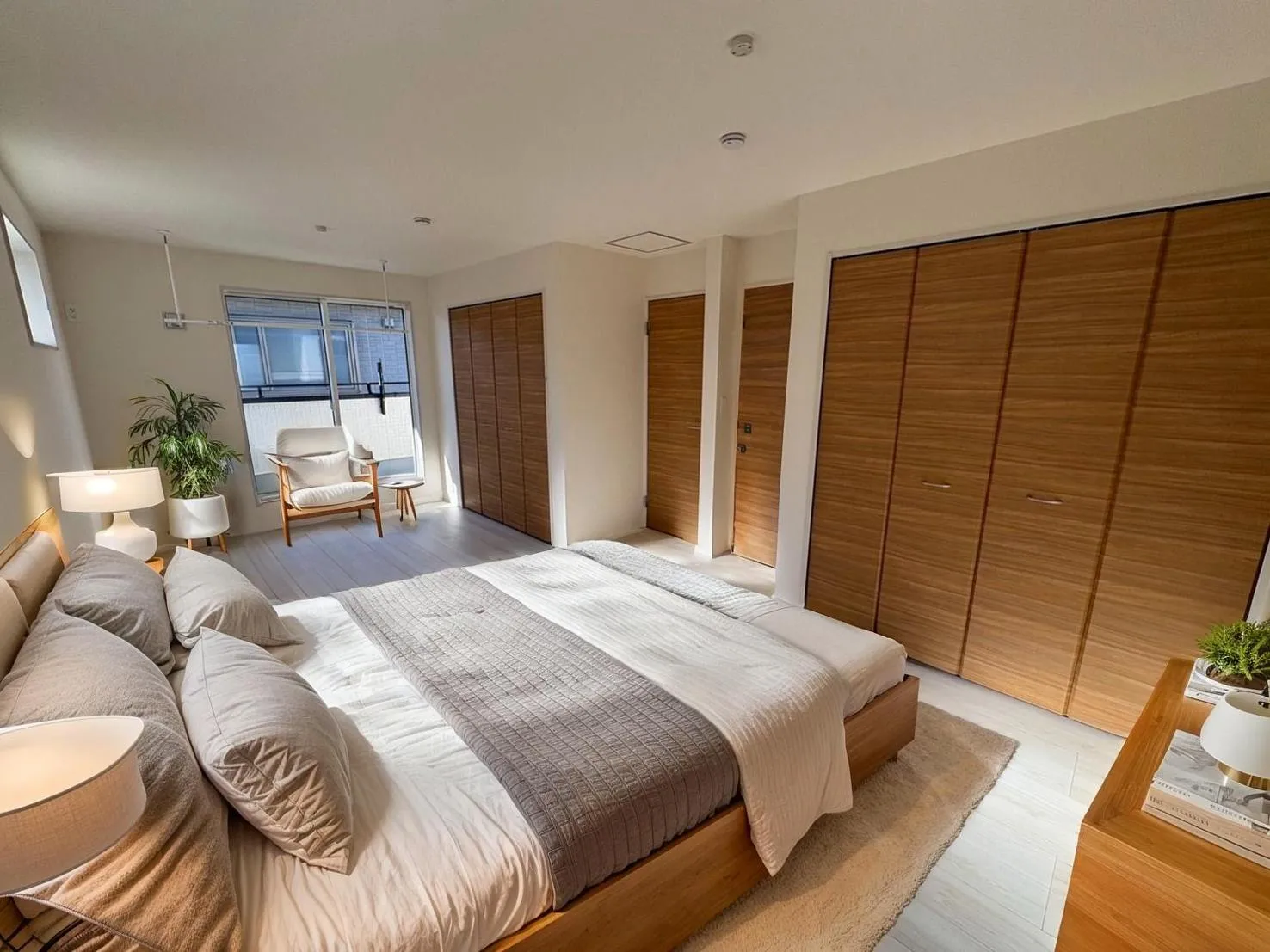 【主寝室】10帖以上の広いお部屋です♪2つの部屋にアレンジできるフレキシブルルーム♪