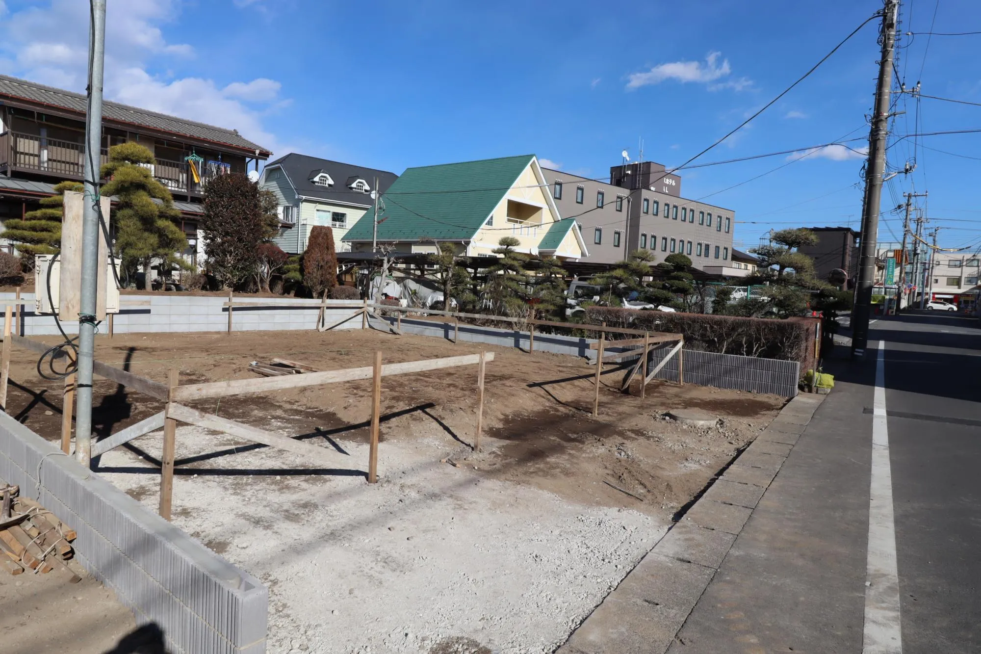 外観　造成後(2号棟)