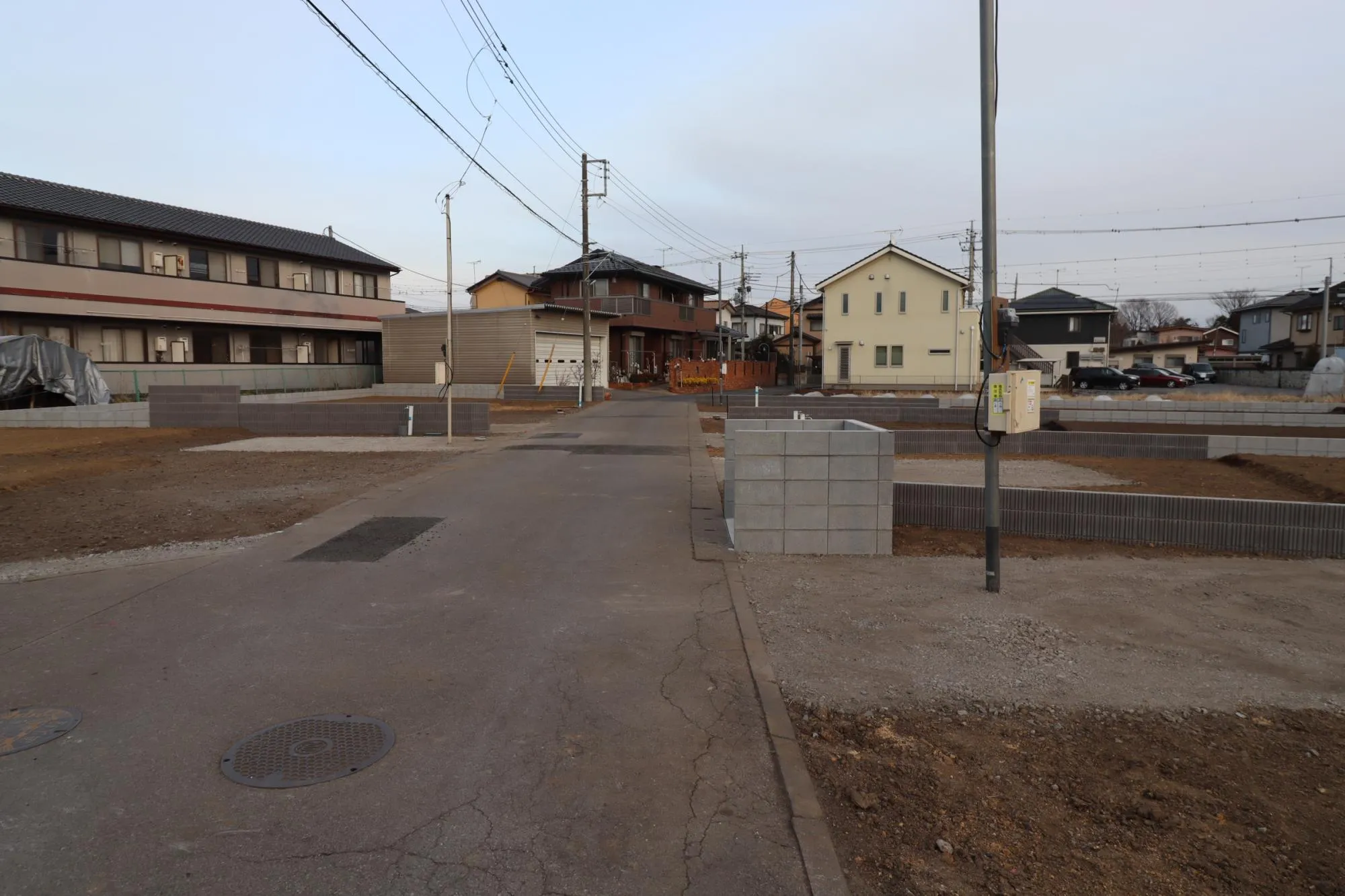 前面道路含む現地