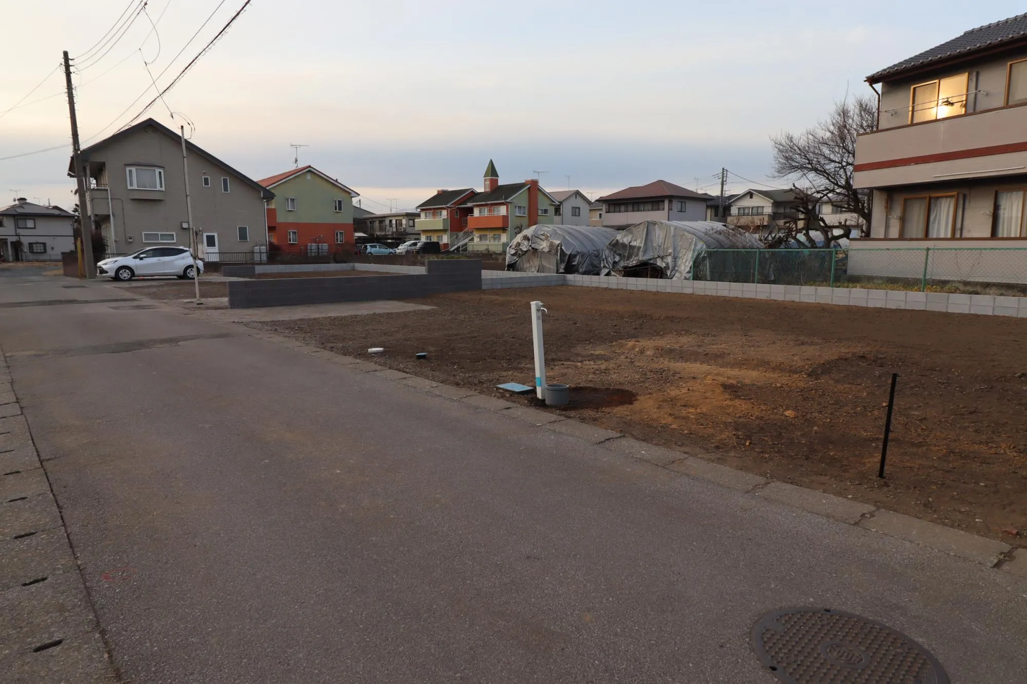 前面道路含む現地