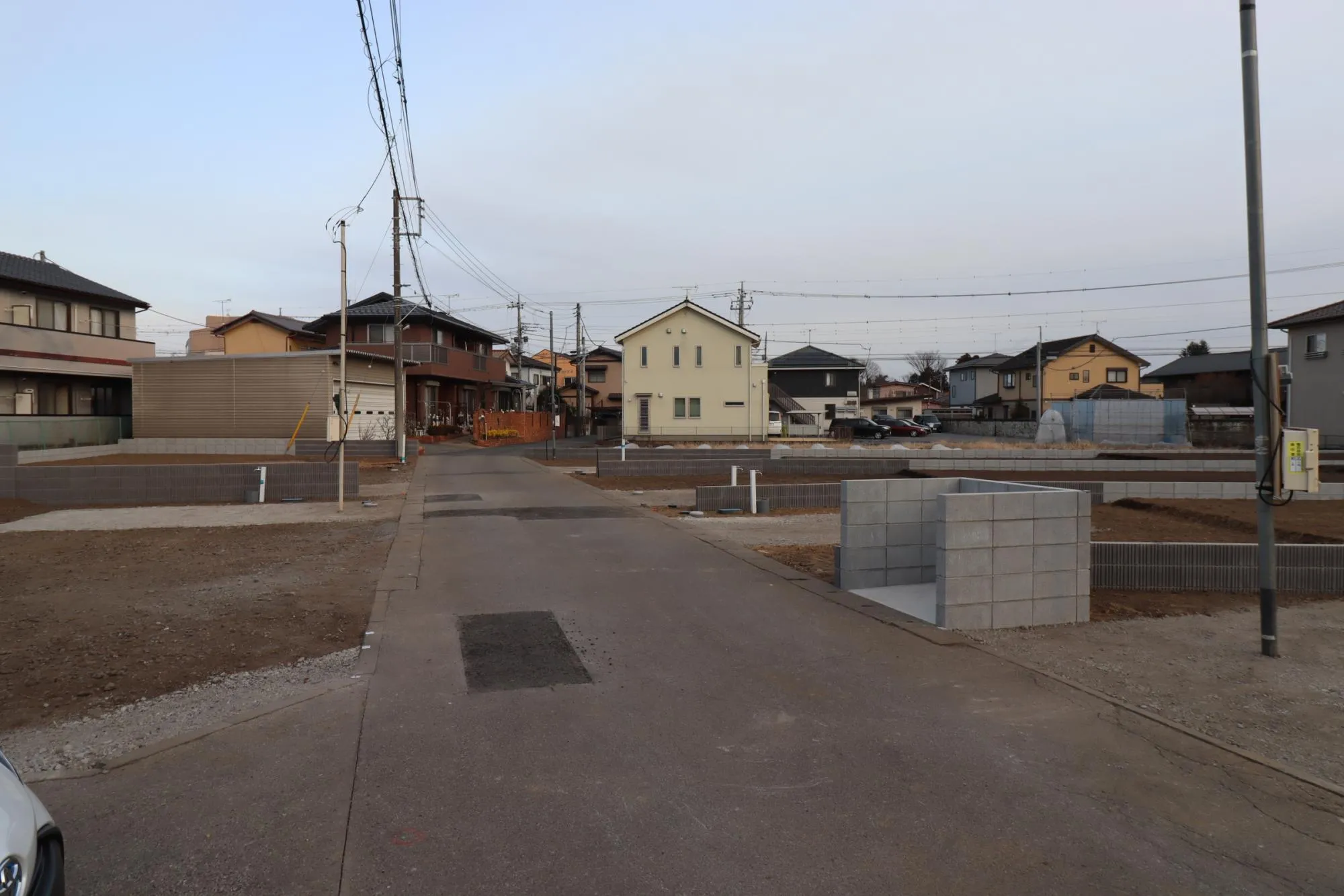 前面道路含む現地