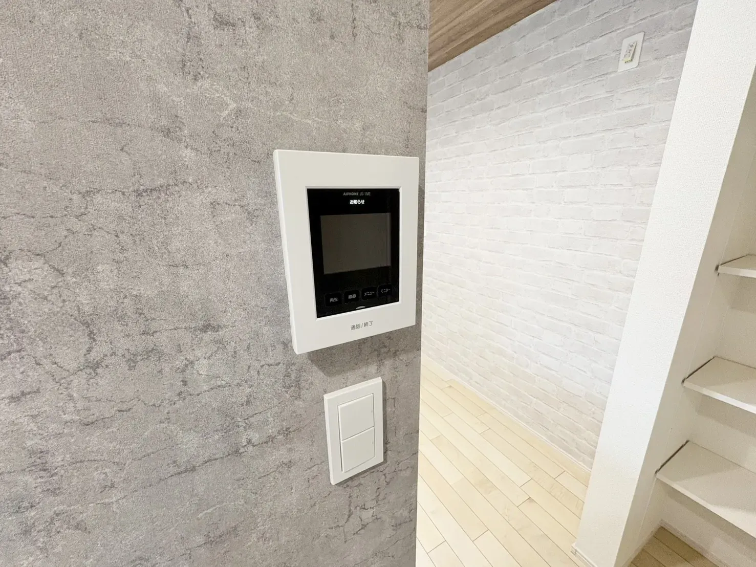 ☆2号棟　TVモニター付きインターフォン☆