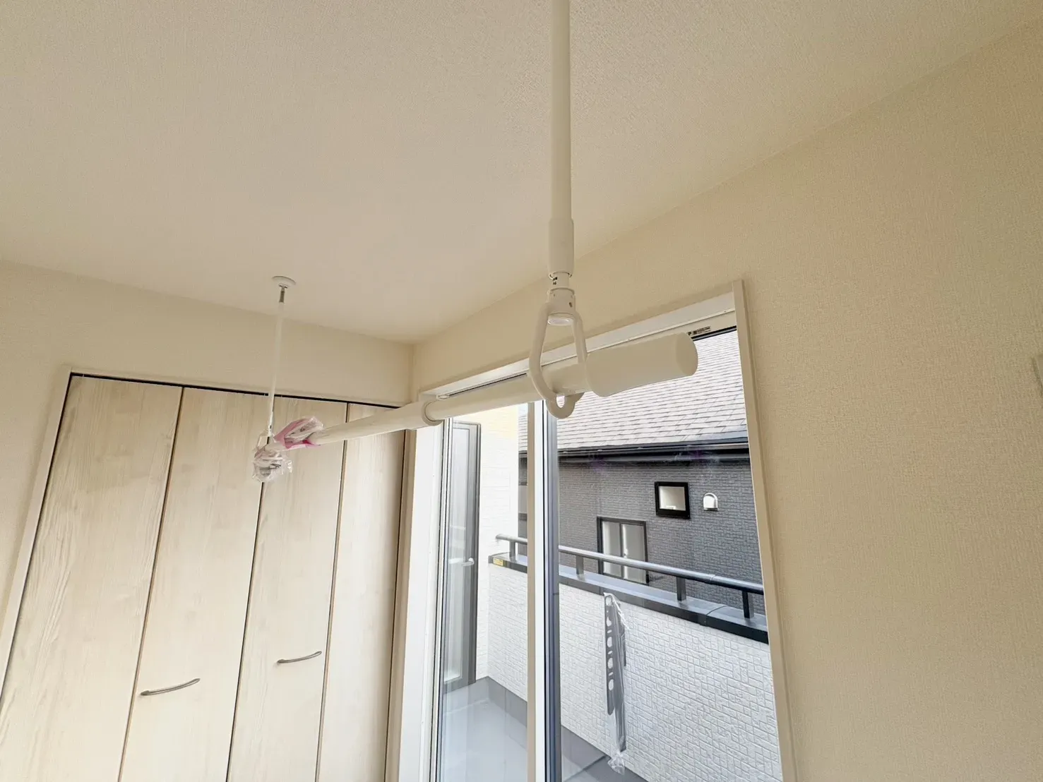 ☆2号棟　室内物干し☆