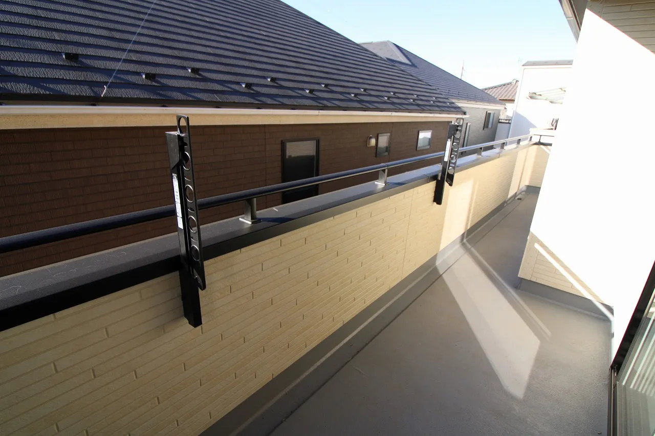 バルコニー(2025年12月撮影)