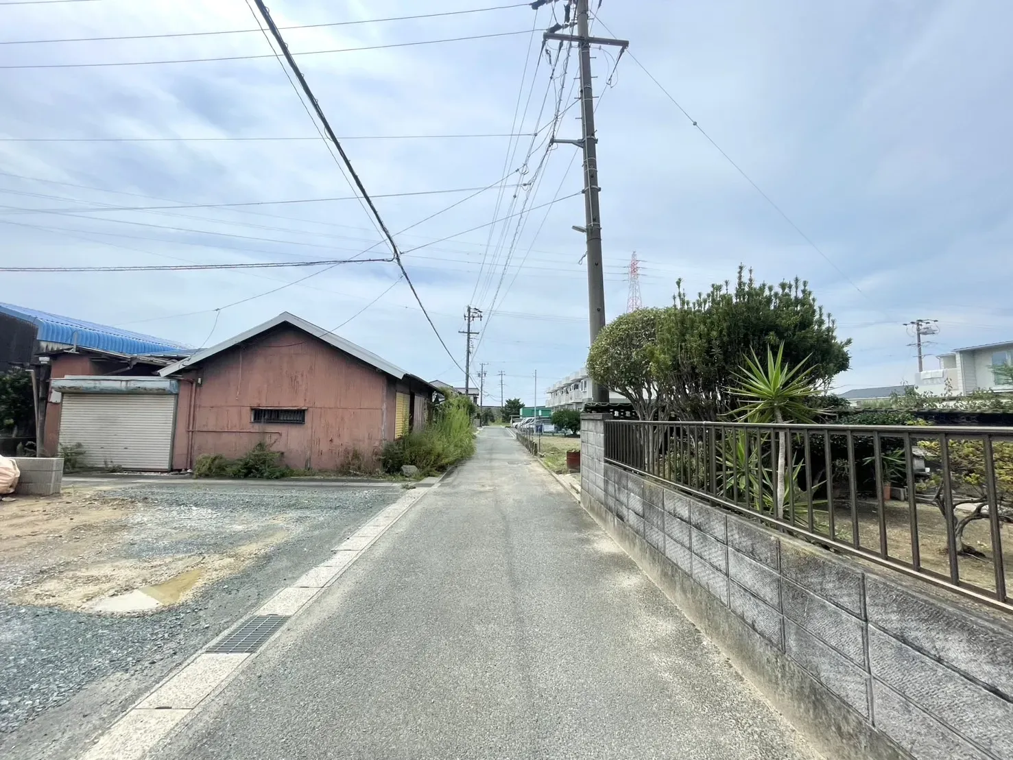 前面道路