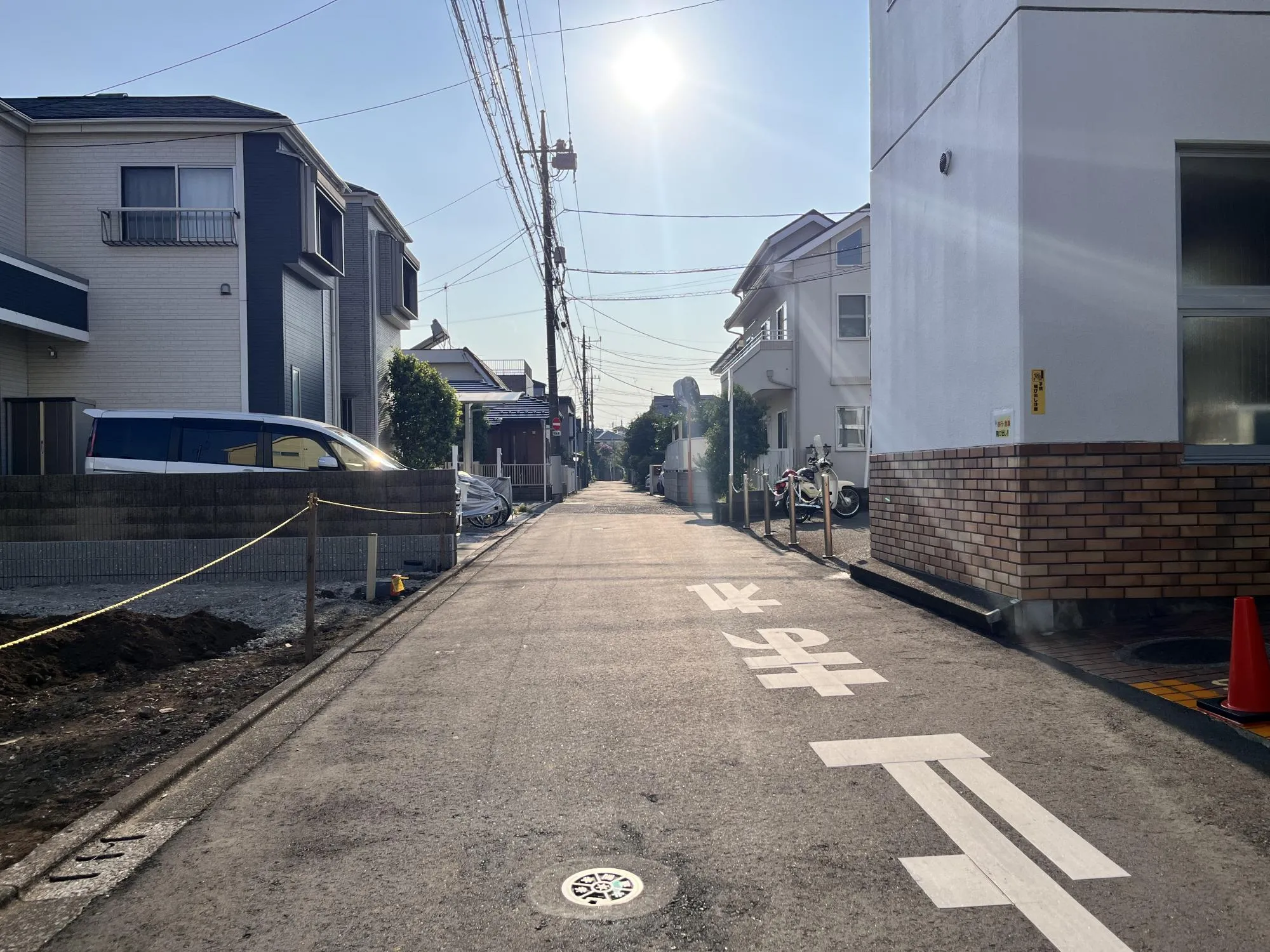 【前面道路】