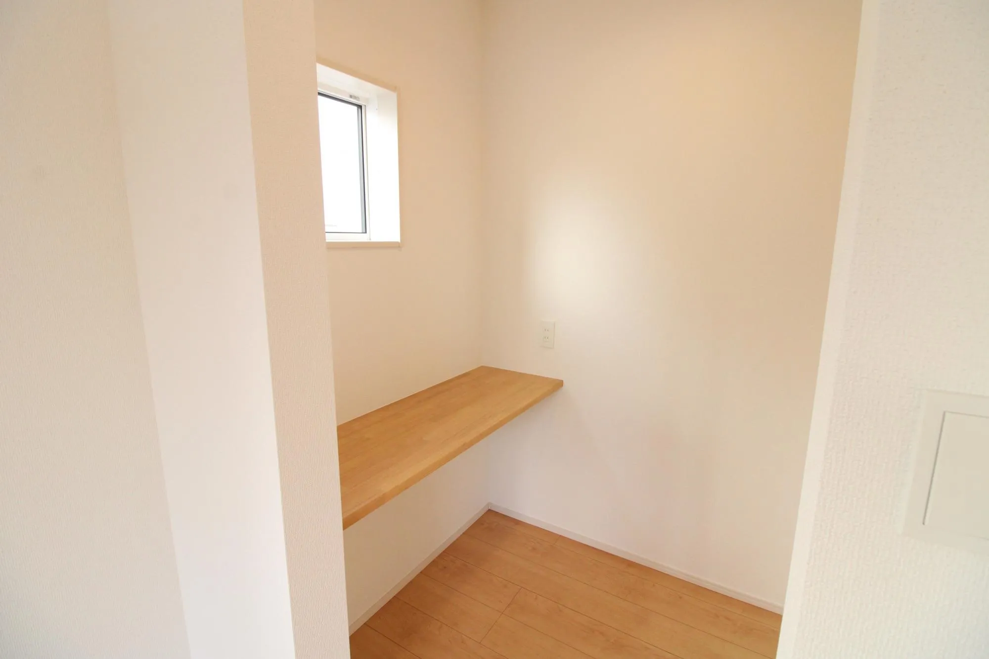 主寝室カウンター