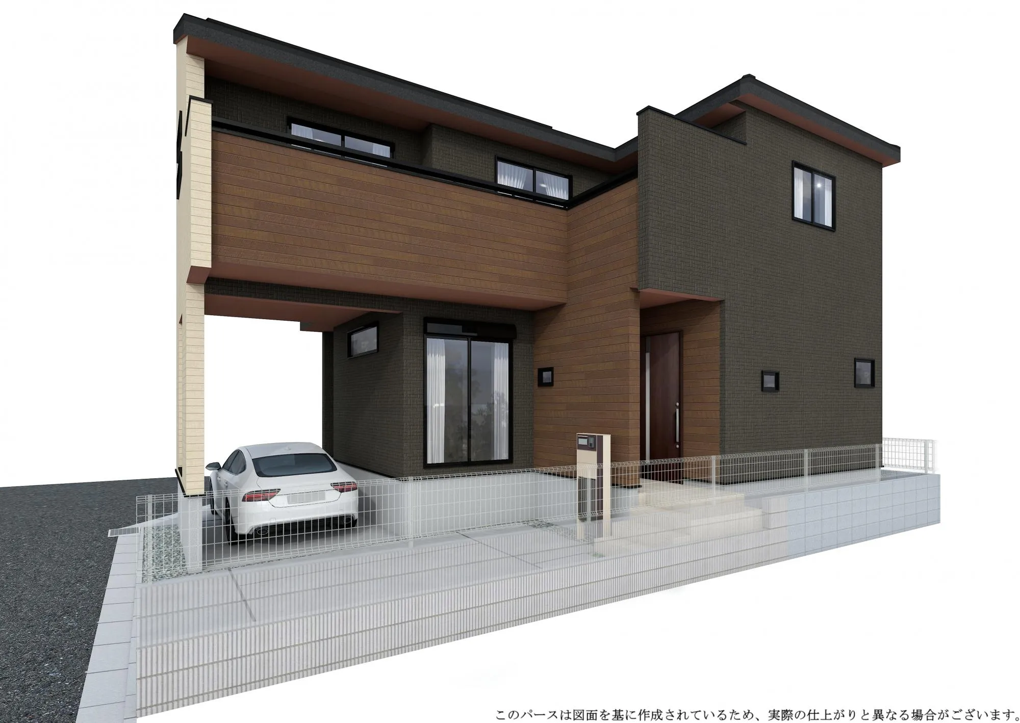 完成予想図外観