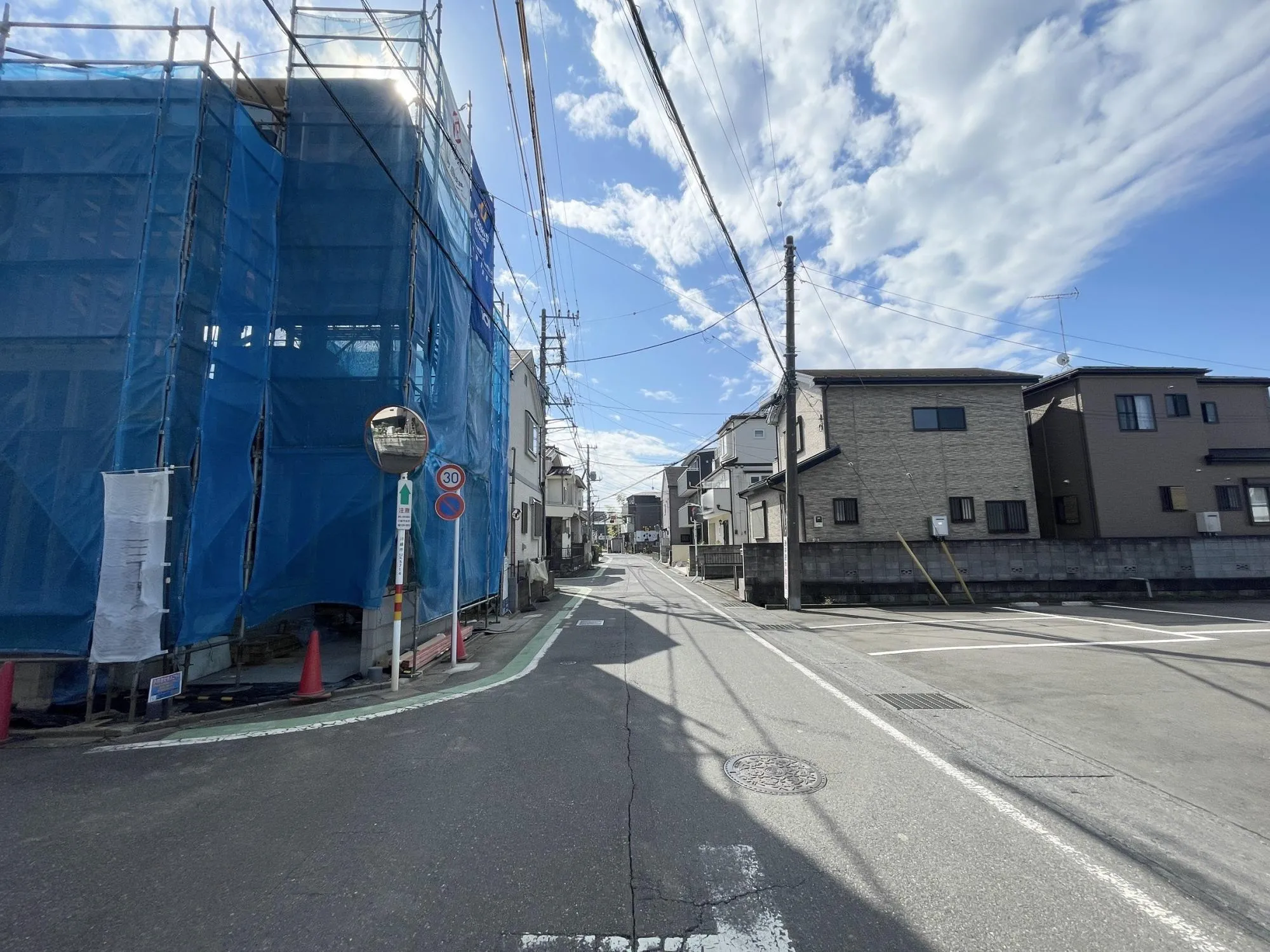 【販売現地】広々公道約6.2m♪