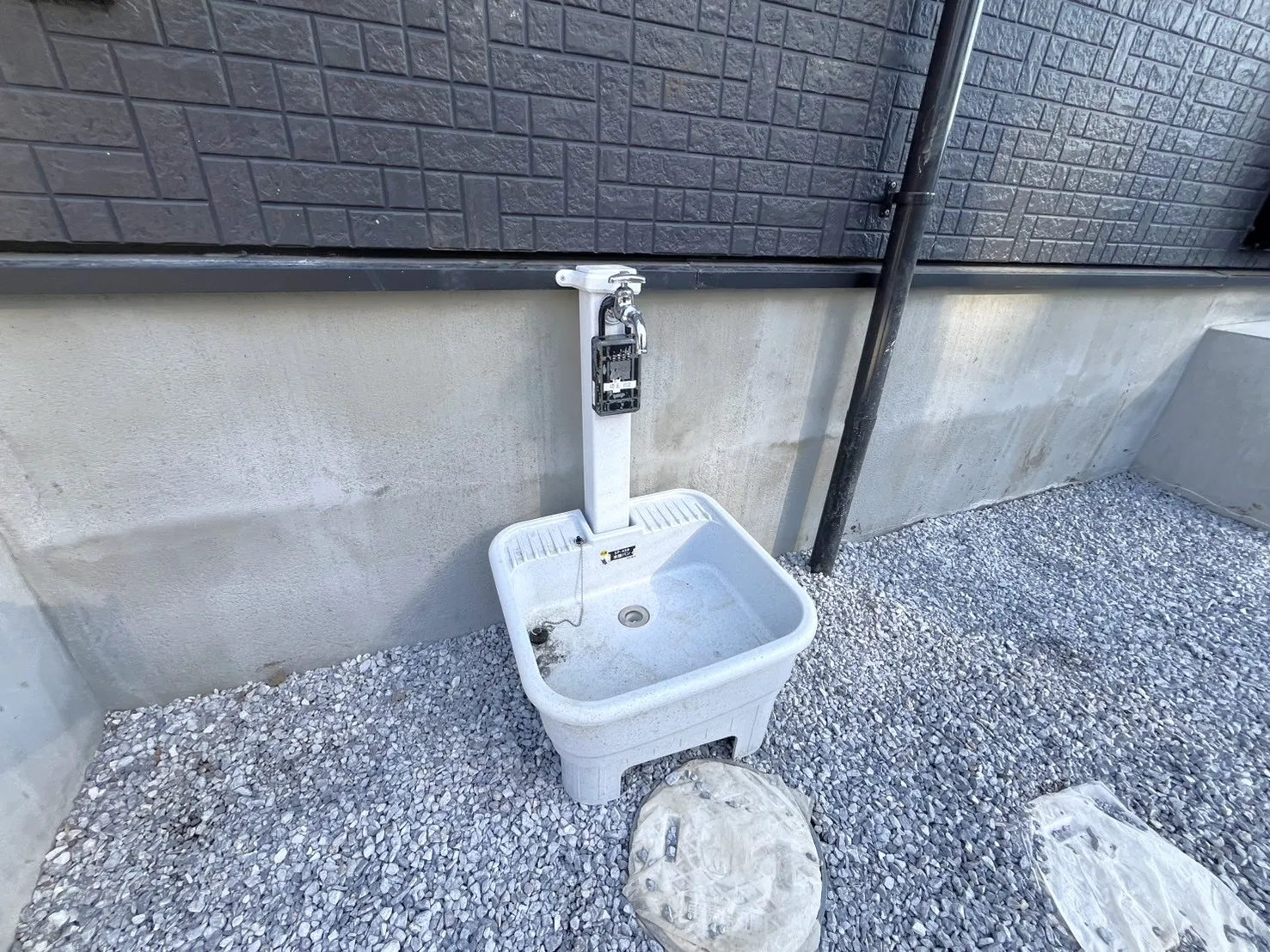 【外水栓】掃除に便利な外水栓