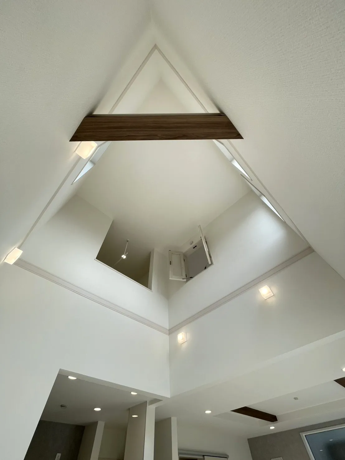 1号棟 リビング 吹き抜け