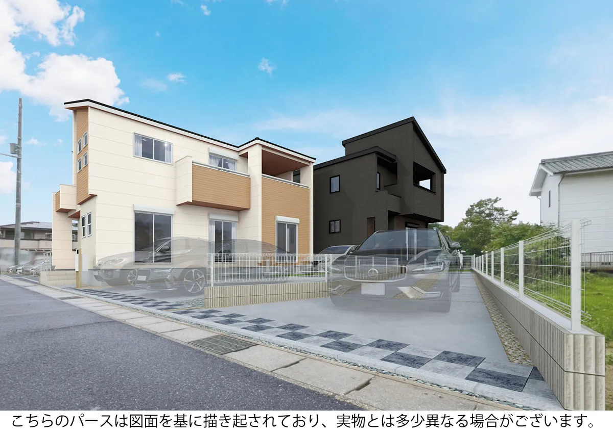 外観完成予想図 4・5号棟