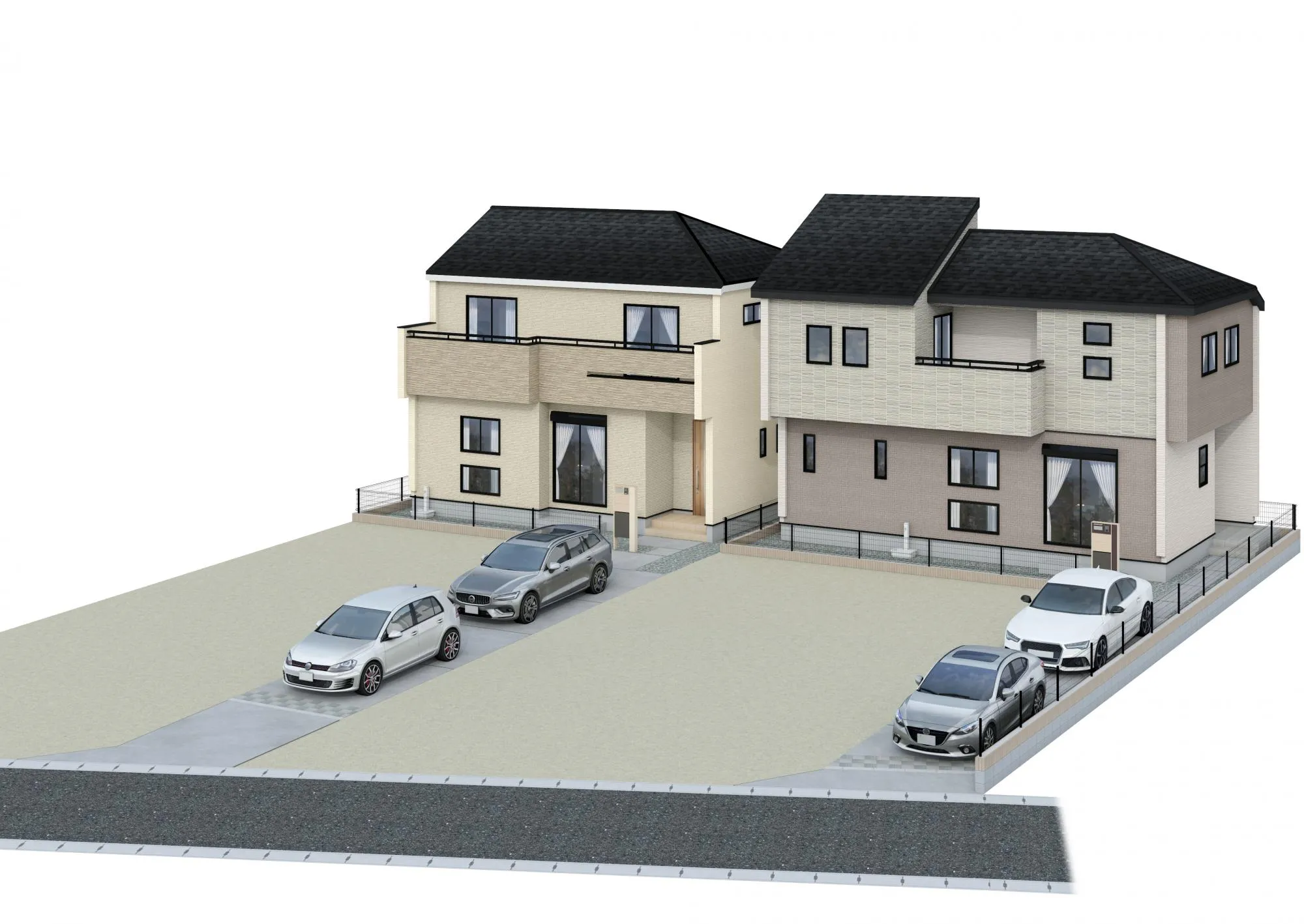 完成予定パース【⑩⑪号棟】