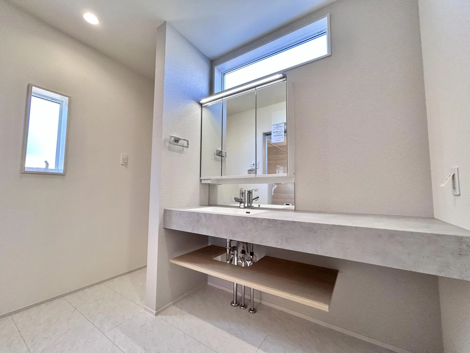 【1号棟/洗面化粧台】