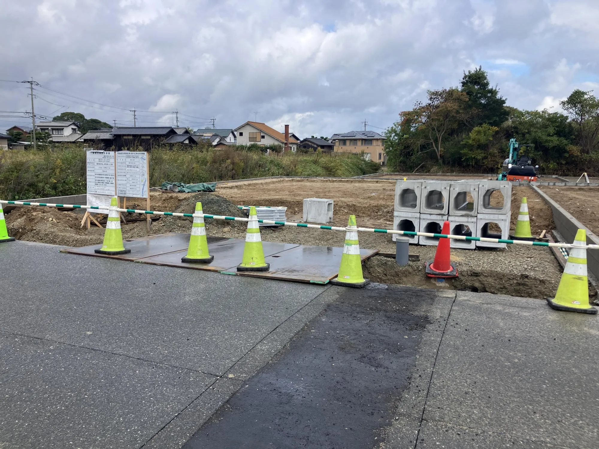 現地写真　2025年11月上旬