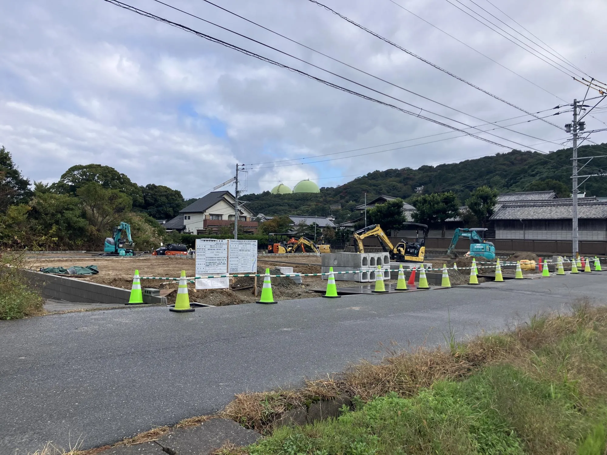 現地写真　2025年11月上旬