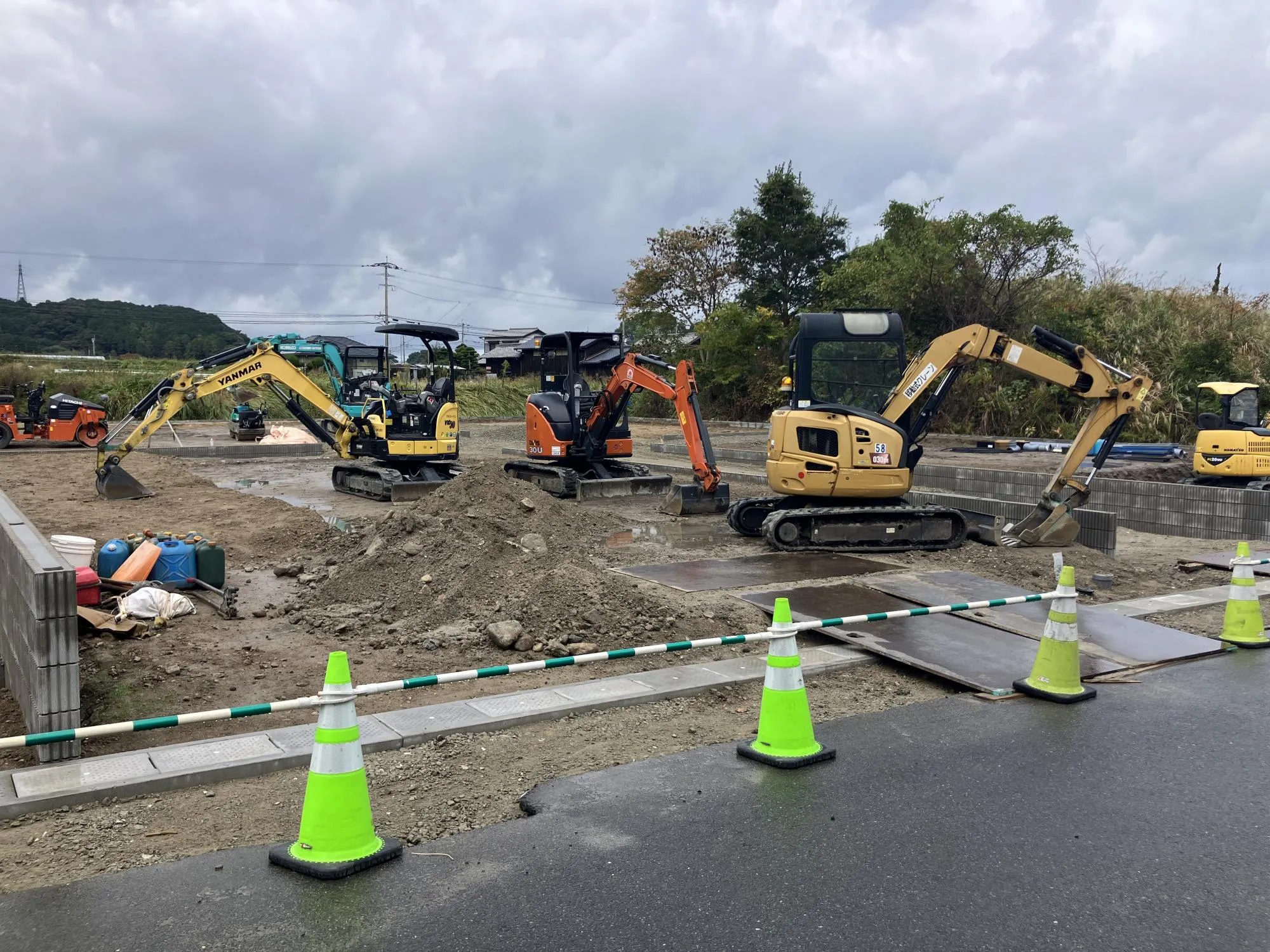 現地写真　2025年11月上旬