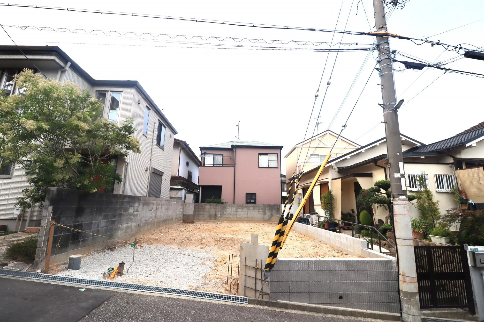 更地写真(2025年8月24日撮影)