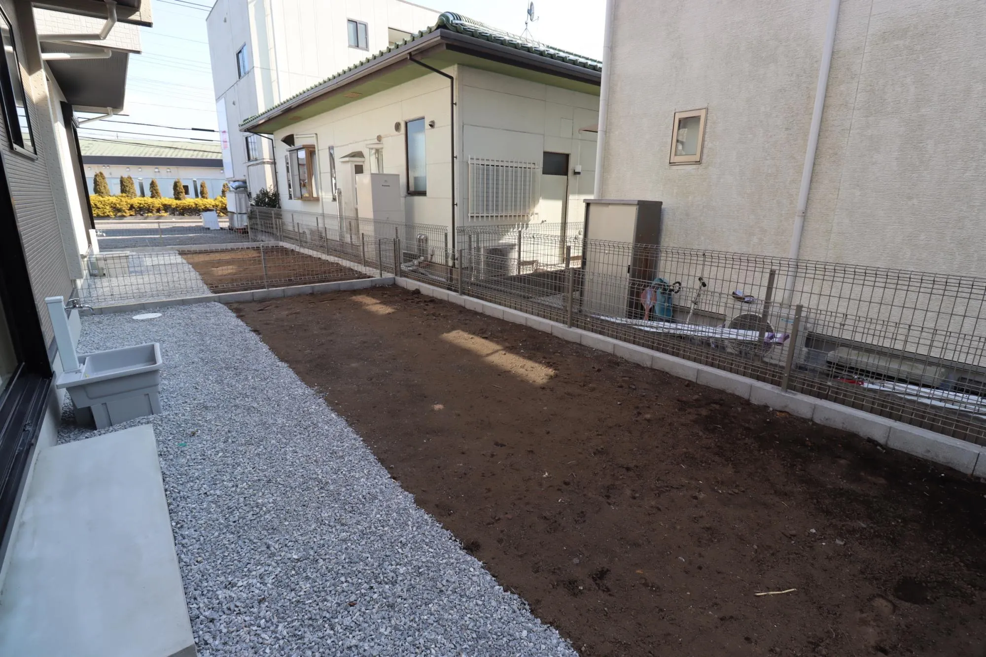 1号棟　南側庭スペース