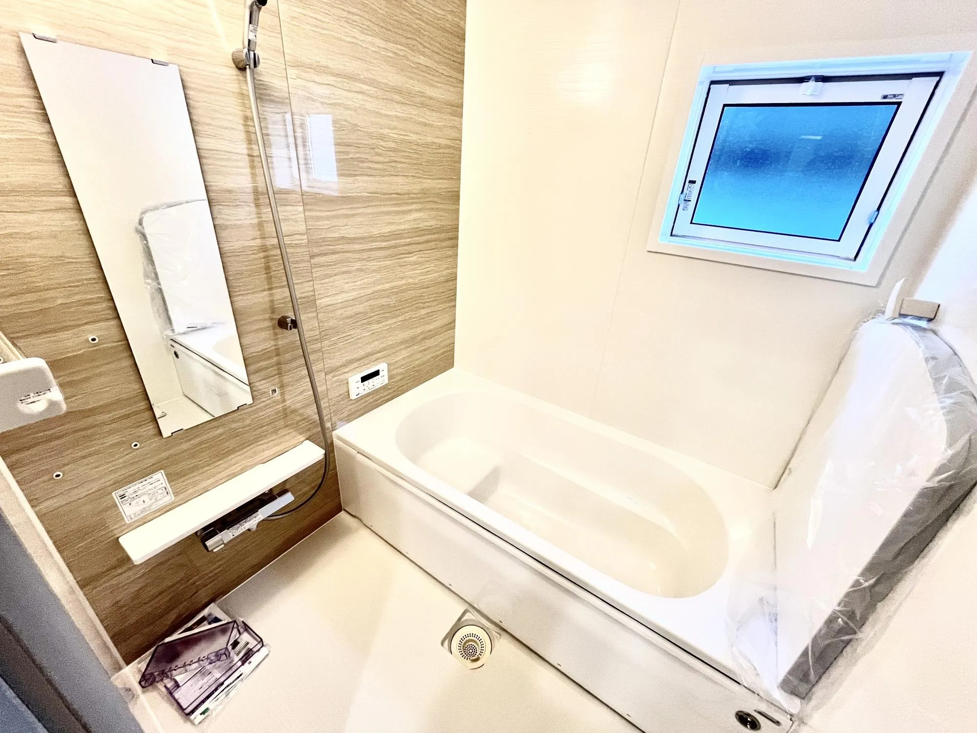 1日の疲れを癒す浴室。追炊・浴室乾燥完備。