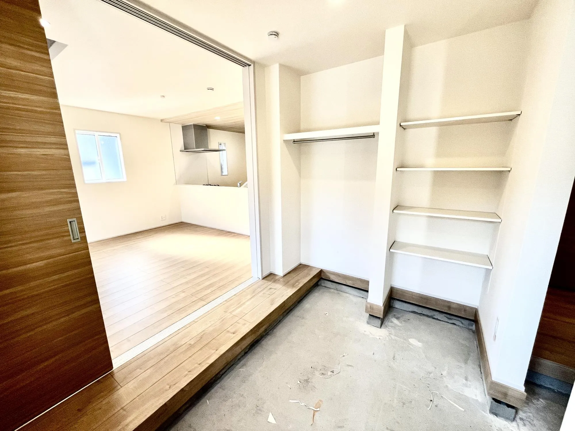 多種多様なマルチエントランス
※完工前の写真です