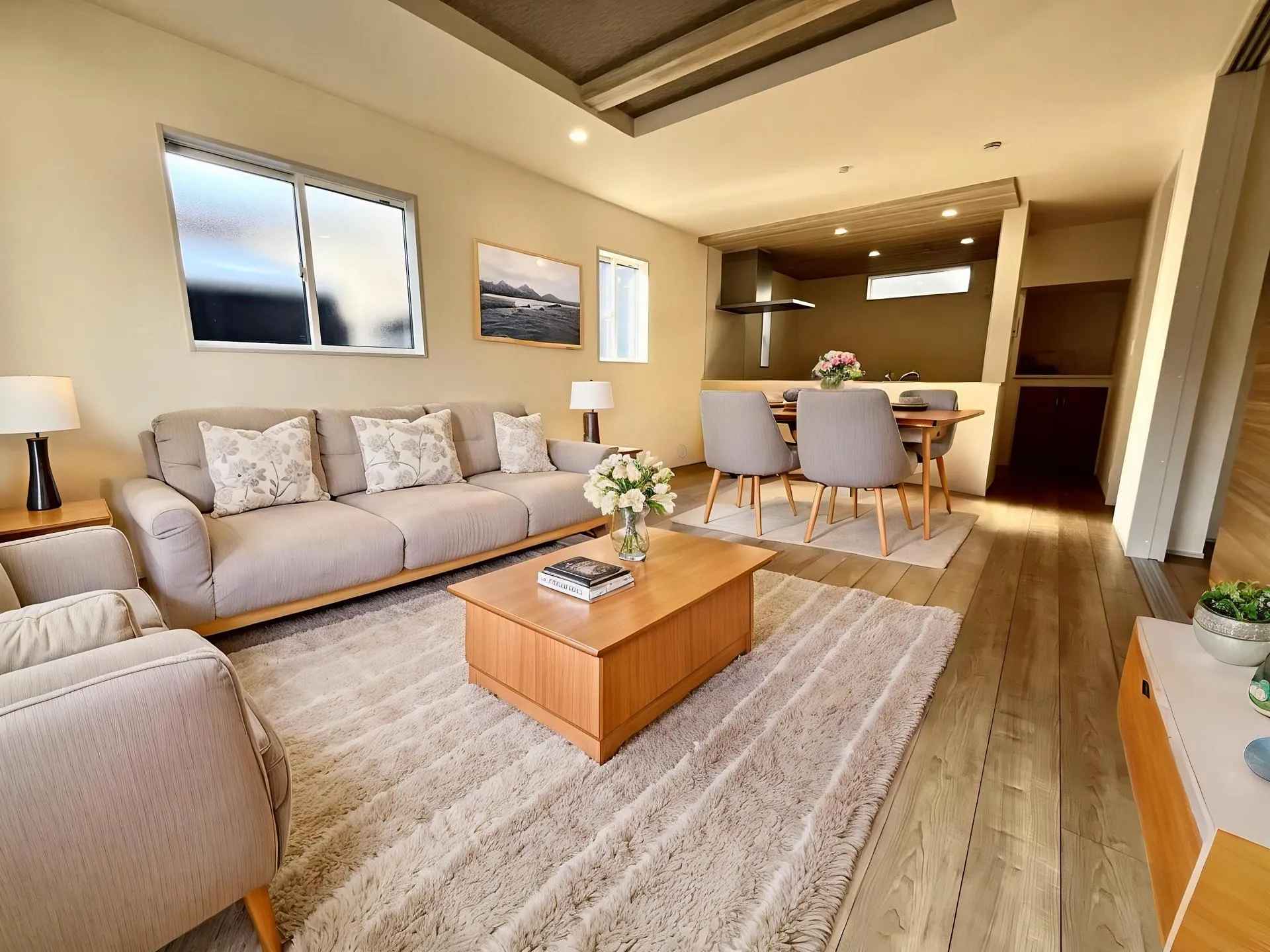 【LDK18帖】家族も自然と集まる空間に。(家具等はCGによるイメージです。)