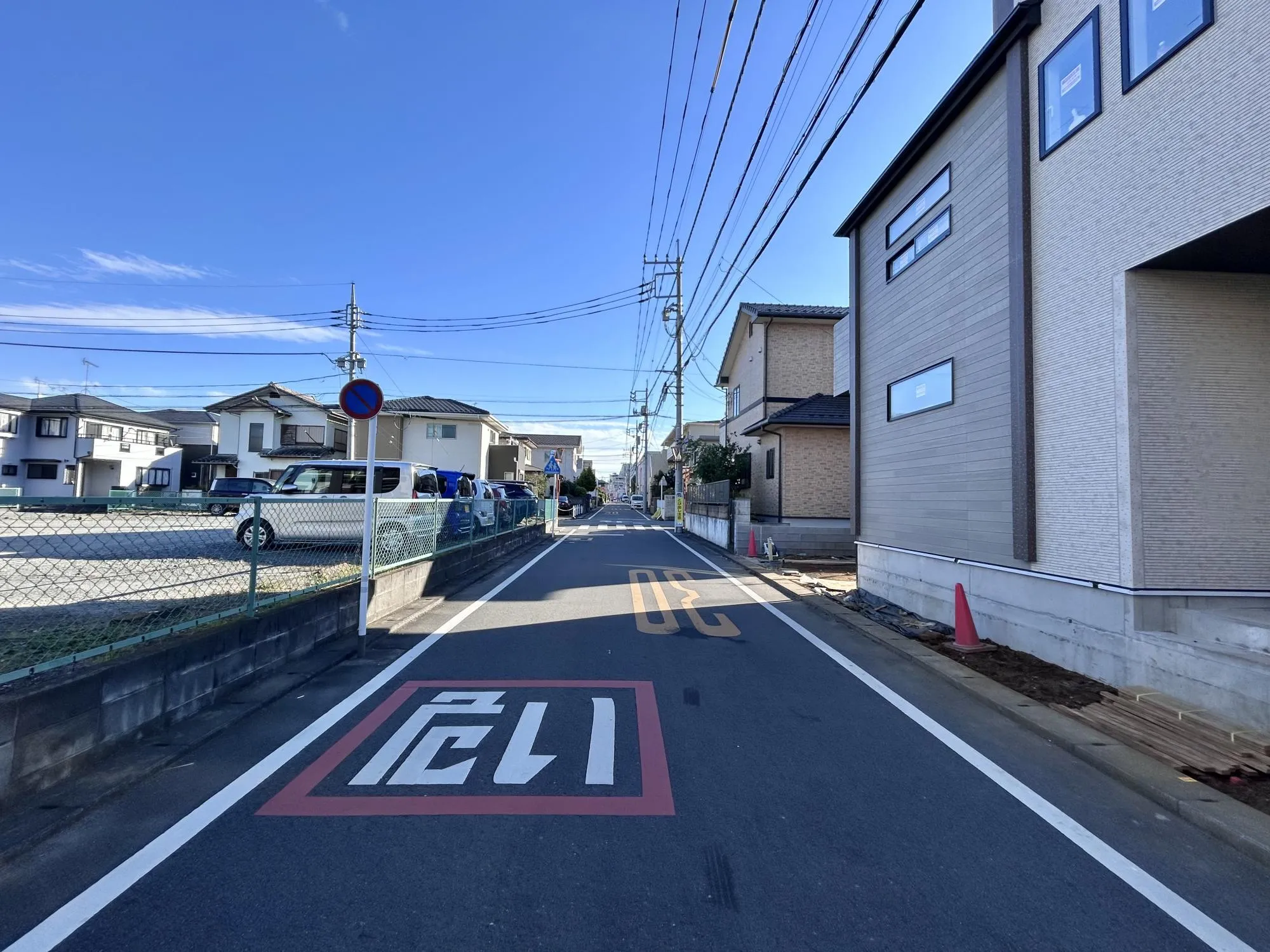 【2号棟前面道路①】6.0m