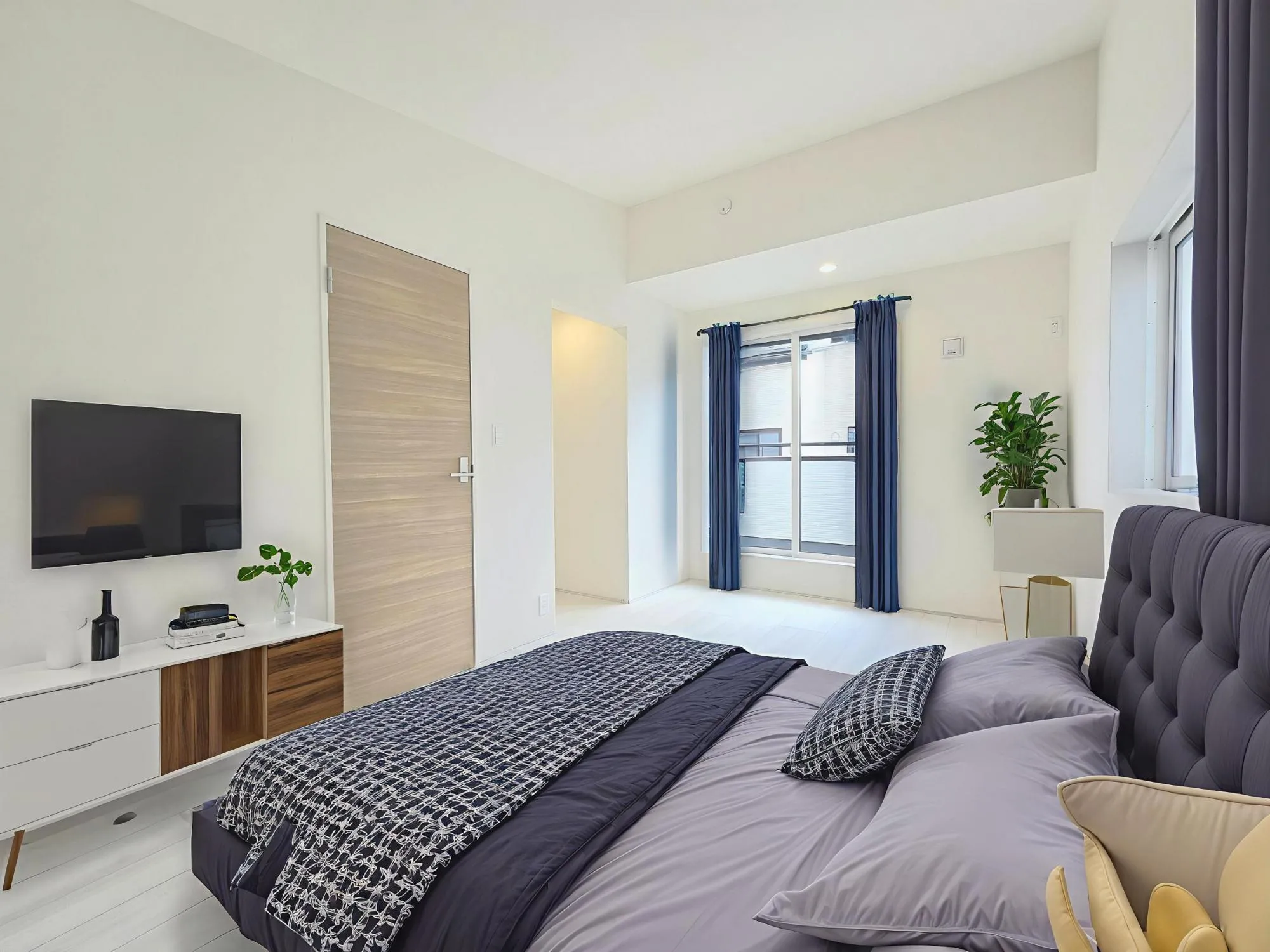 3号棟　主寝室7.5帖【家具イメージ図】