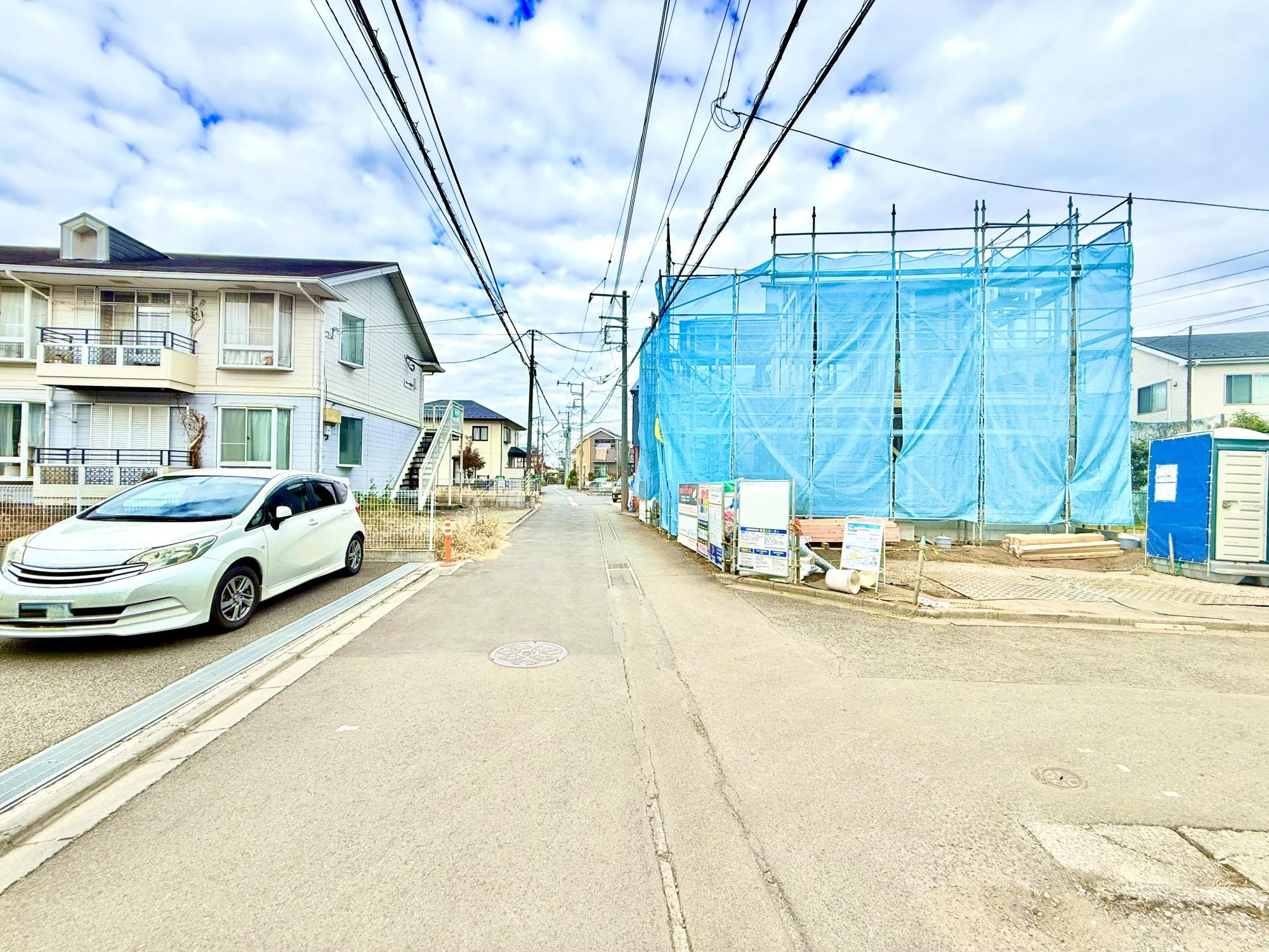 前面道路含む現地写真
