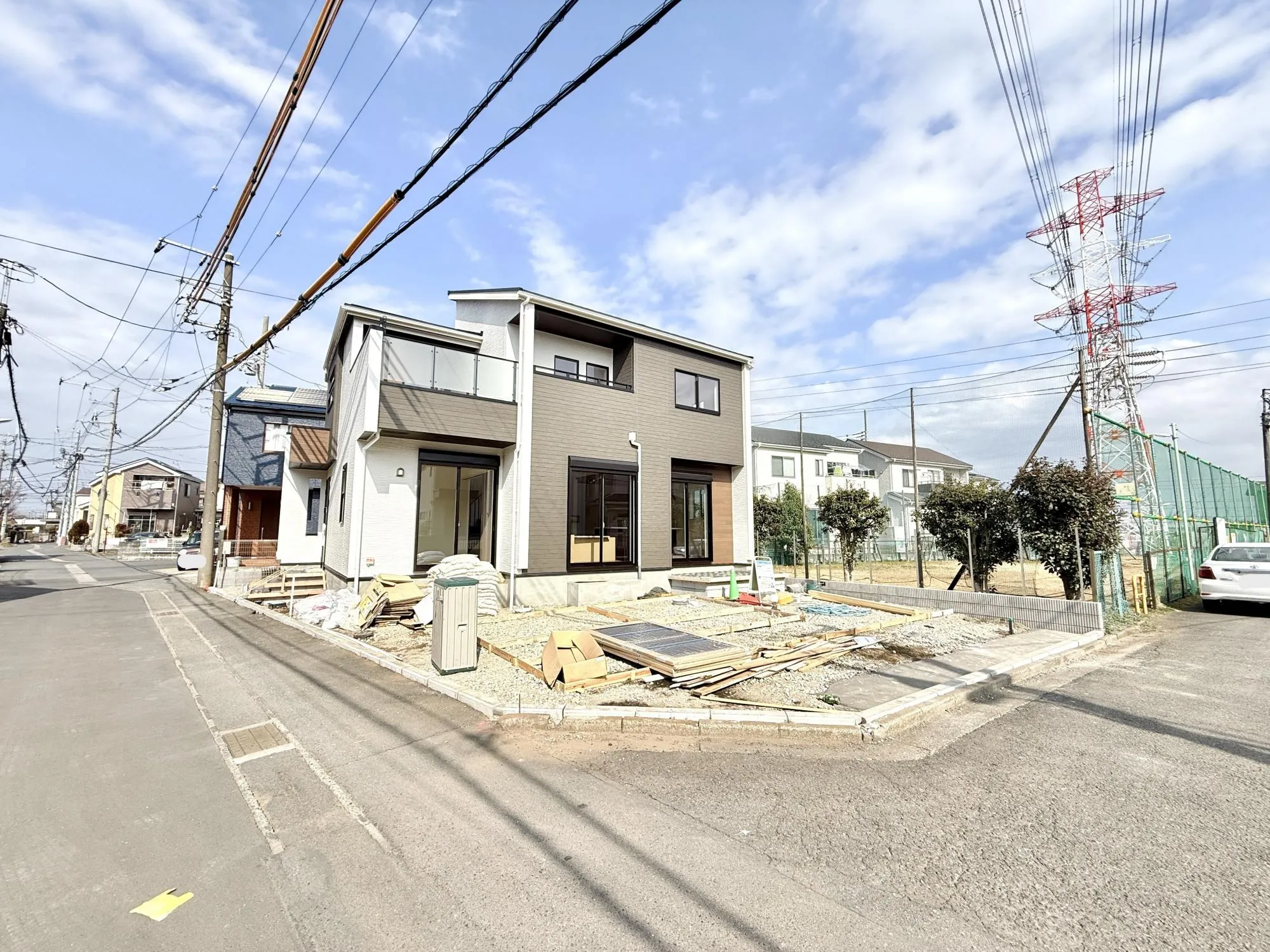 前面道路含む現地写真