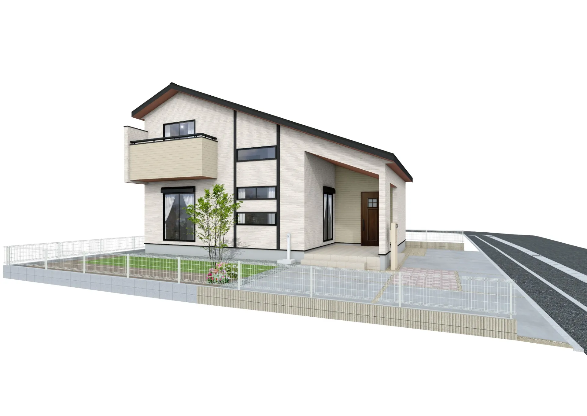 完成予想図【2号棟】