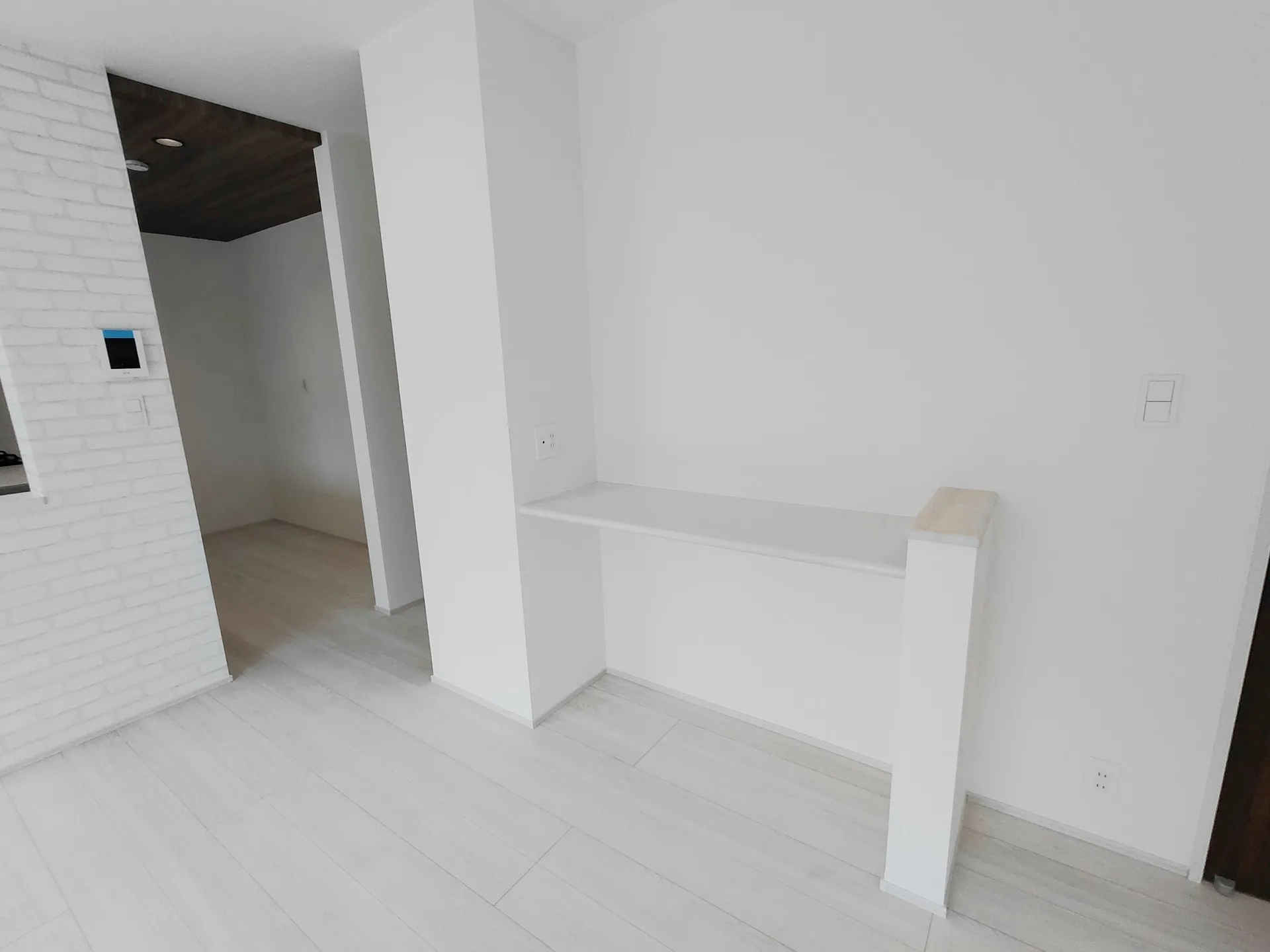 リビング内カウンター