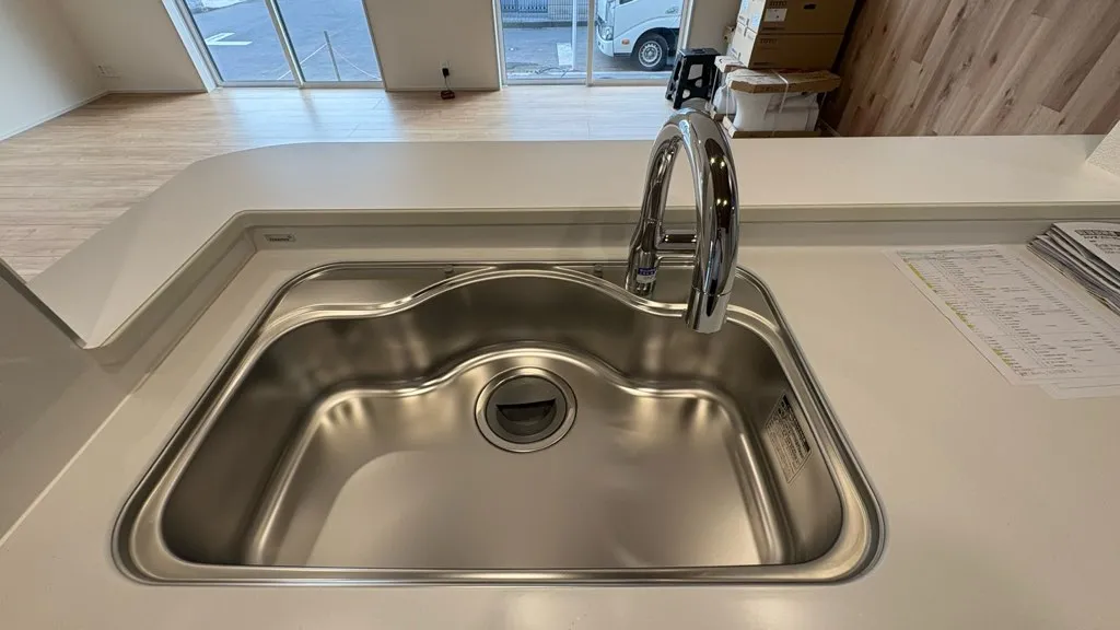 2号棟 タッチレス浄水器付水栓+シンク