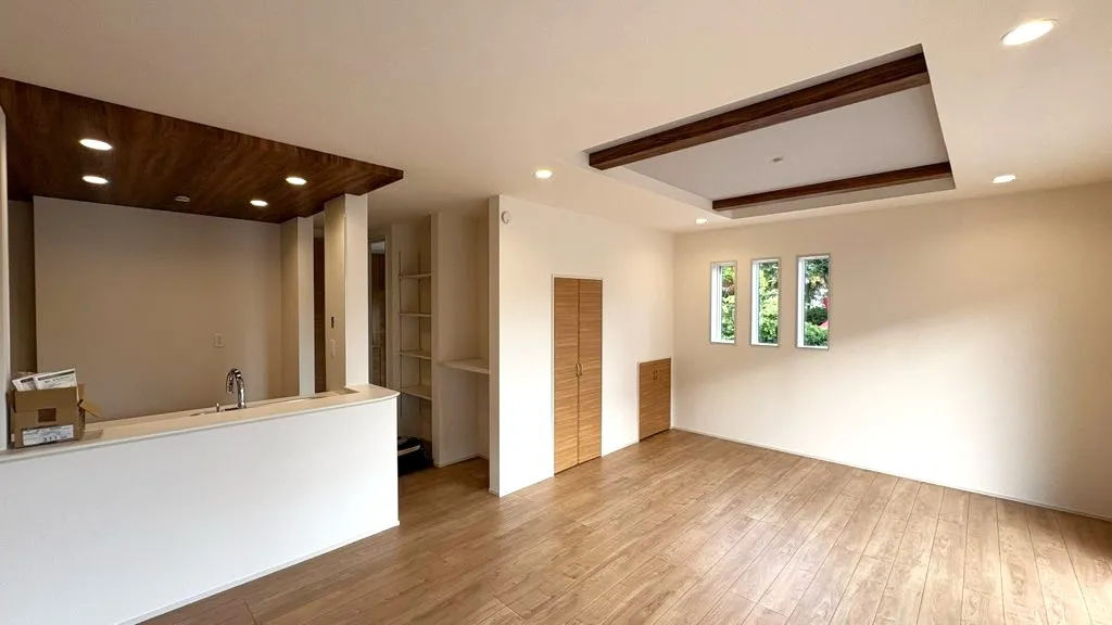 2号棟 東南角地で豊富な採光!20畳の広いLDK